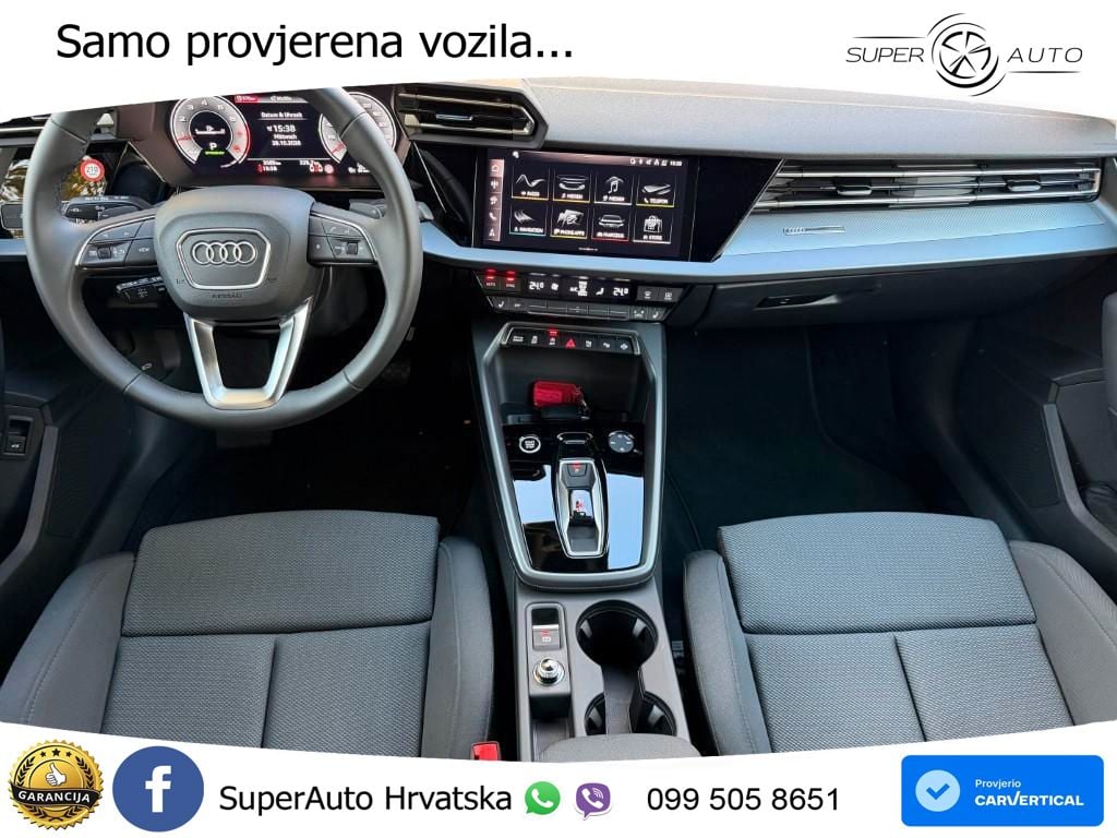 Audi A3 30 TFSI (116 KS)  S tronic S line LED+GR SJED+ACC