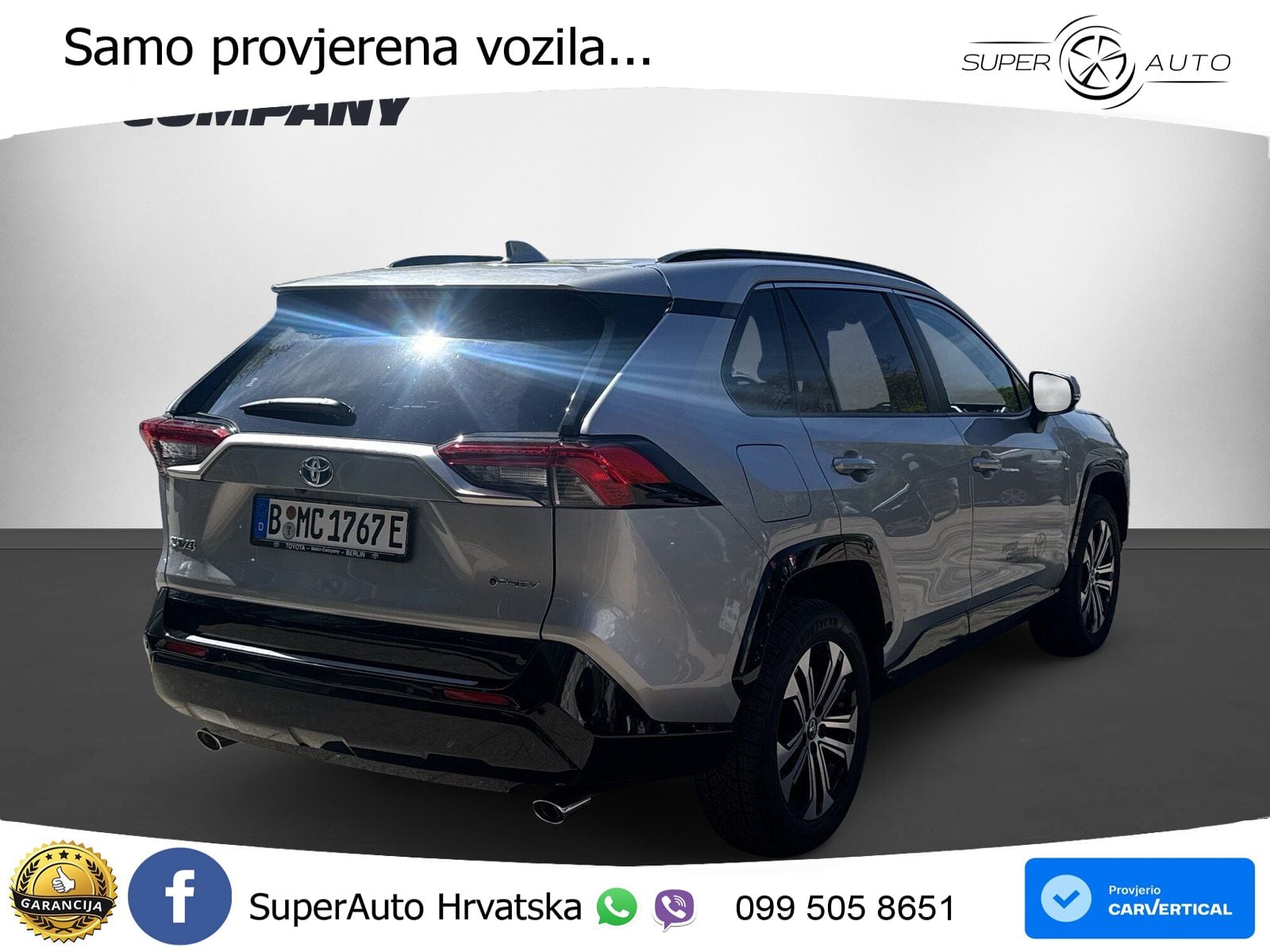 Toyota RAV4 2.5 (306 KS) Hybrid AWD-i eCVT LED+GR SJED+ACC