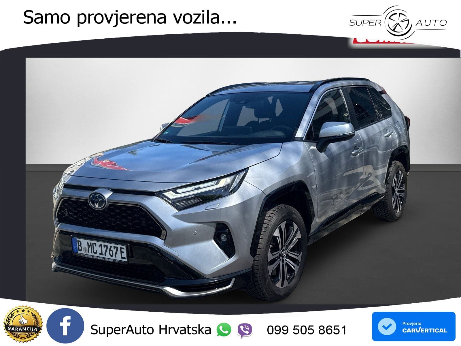 Toyota RAV4 2.5 (306 KS) Hybrid AWD-i eCVT LED+GR SJED+ACC