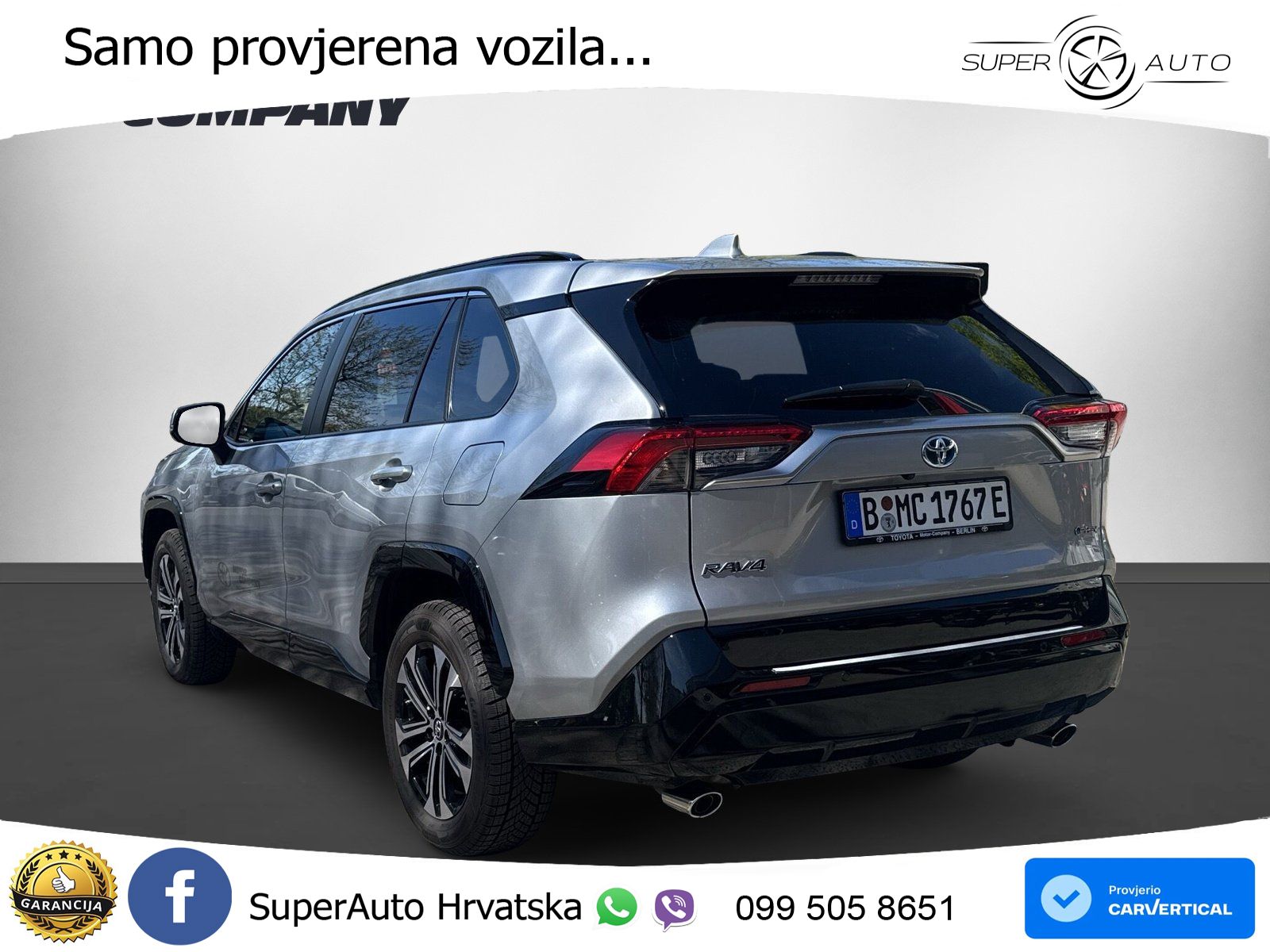 Toyota RAV4 2.5 (306 KS) Hybrid AWD-i eCVT LED+GR SJED+ACC