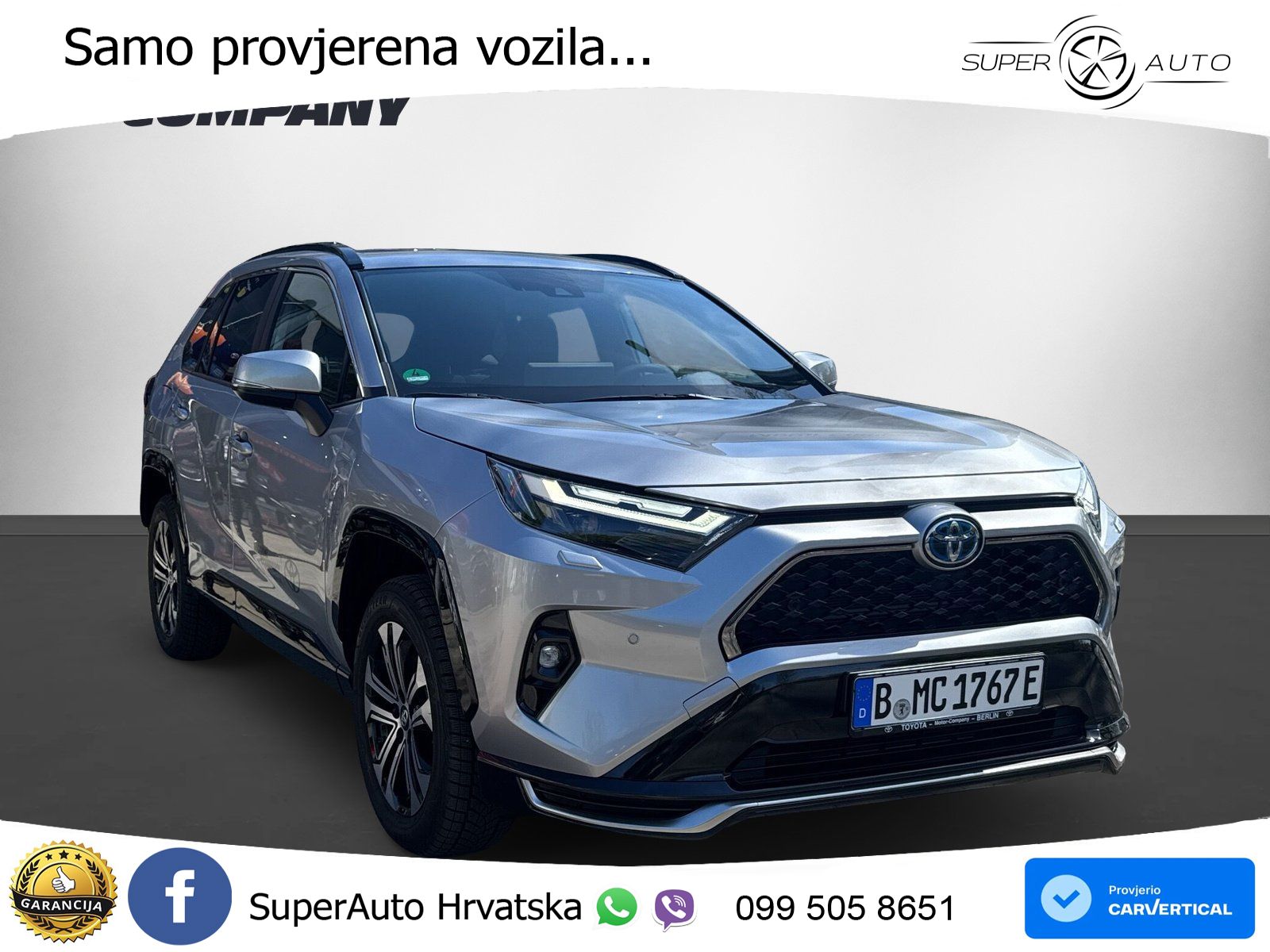Toyota RAV4 2.5 (306 KS) Hybrid AWD-i eCVT LED+GR SJED+ACC