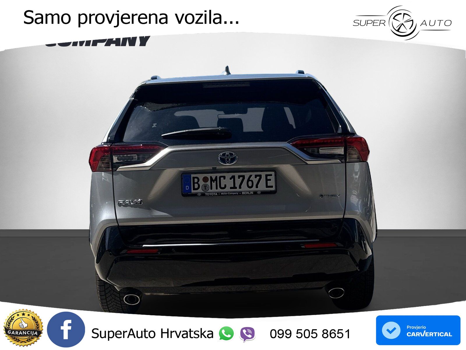 Toyota RAV4 2.5 (306 KS) Hybrid AWD-i eCVT LED+GR SJED+ACC