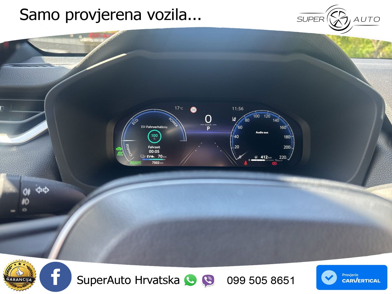 Toyota RAV4 2.5 (306 KS) Hybrid AWD-i eCVT LED+GR SJED+ACC