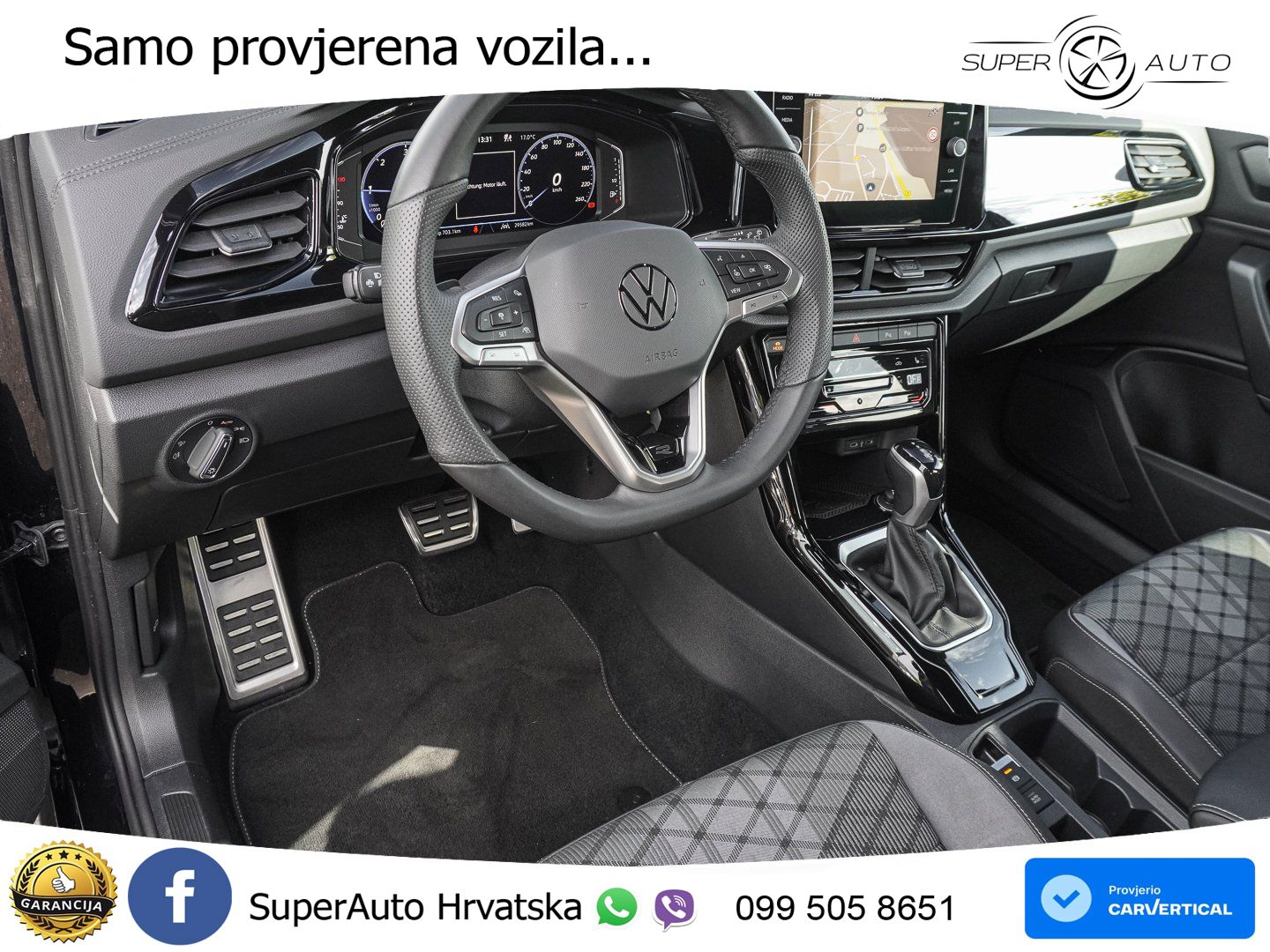 Volkswagen T-Roc 2.0 TDI (150 KS) DSG R-Line LED+GR SJED+ACC