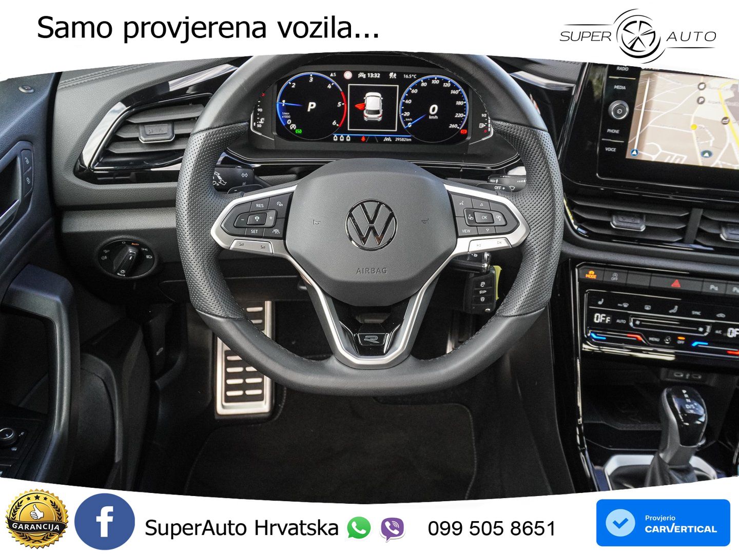 Volkswagen T-Roc 2.0 TDI (150 KS) DSG R-Line LED+GR SJED+ACC