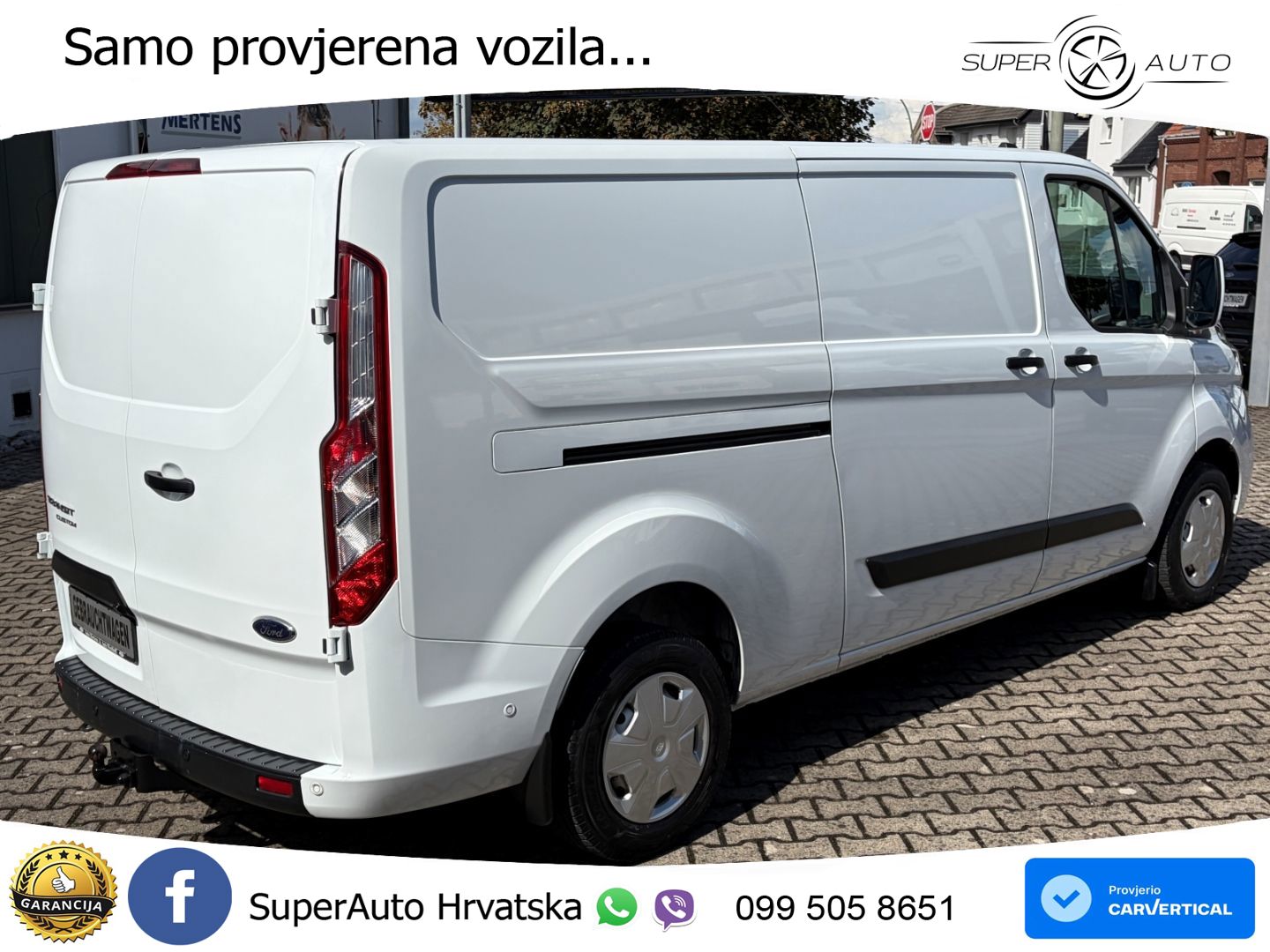 Ford Transit Custom Kasten Trend 300 L2 AHK Kamera PD 105 KS