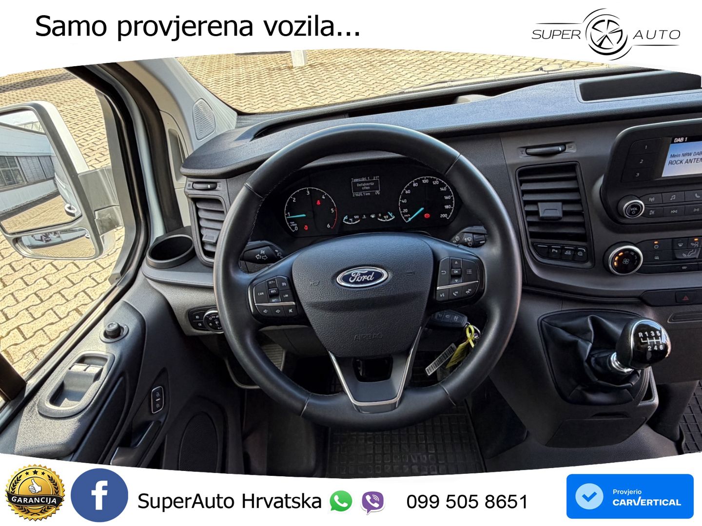 Ford Transit Custom Kasten Trend 300 L2 AHK Kamera PD 105 KS