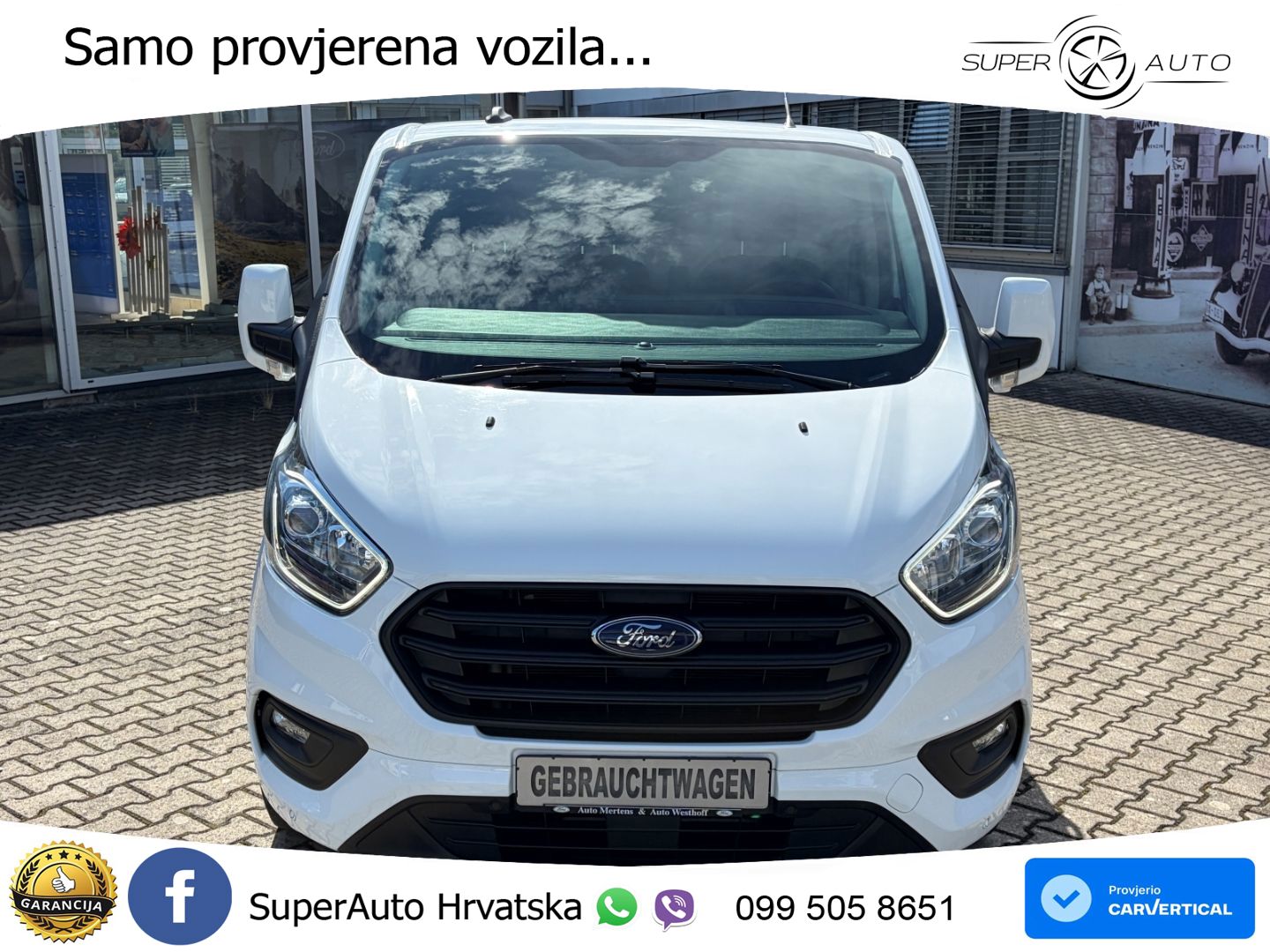 Ford Transit Custom Kasten Trend 300 L2 AHK Kamera PD 105 KS