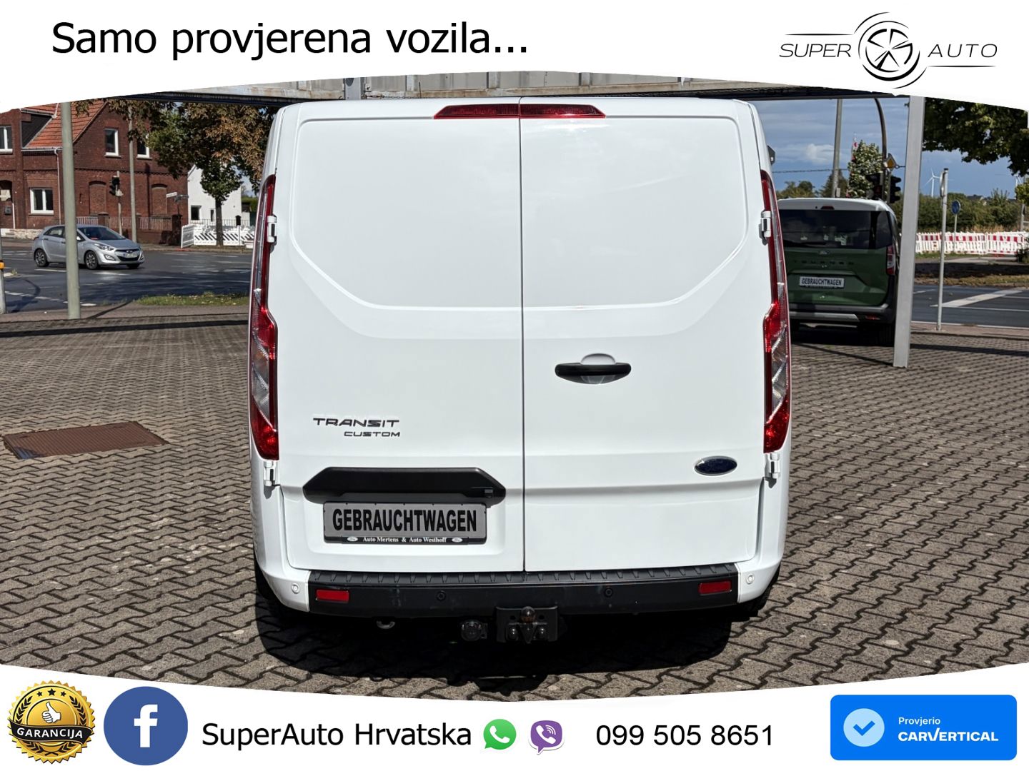 Ford Transit Custom Kasten Trend 300 L2 AHK Kamera PD 105 KS