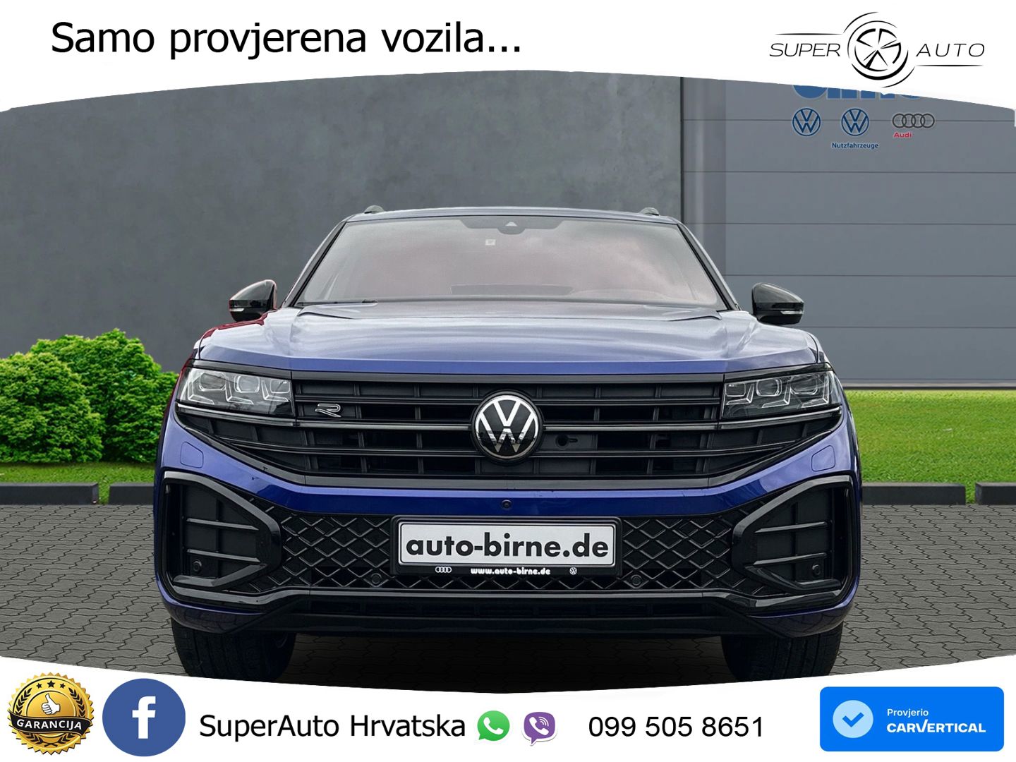 Volkswagen Touareg 3.0 V6 TDI (286 KS) 4MOTION Tiptronic R-Line ZRAČNI+ACC+GR SJED+KAM+PANO