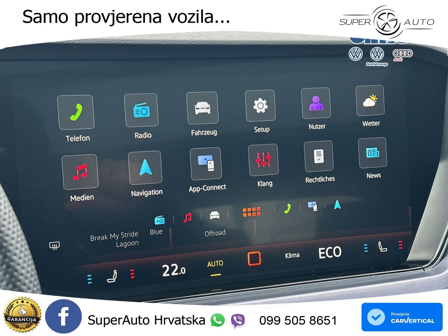 Volkswagen Touareg 3.0 V6 TDI (286 KS) 4MOTION Tiptronic R-Line ZRAČNI+ACC+GR SJED+KAM+PANO