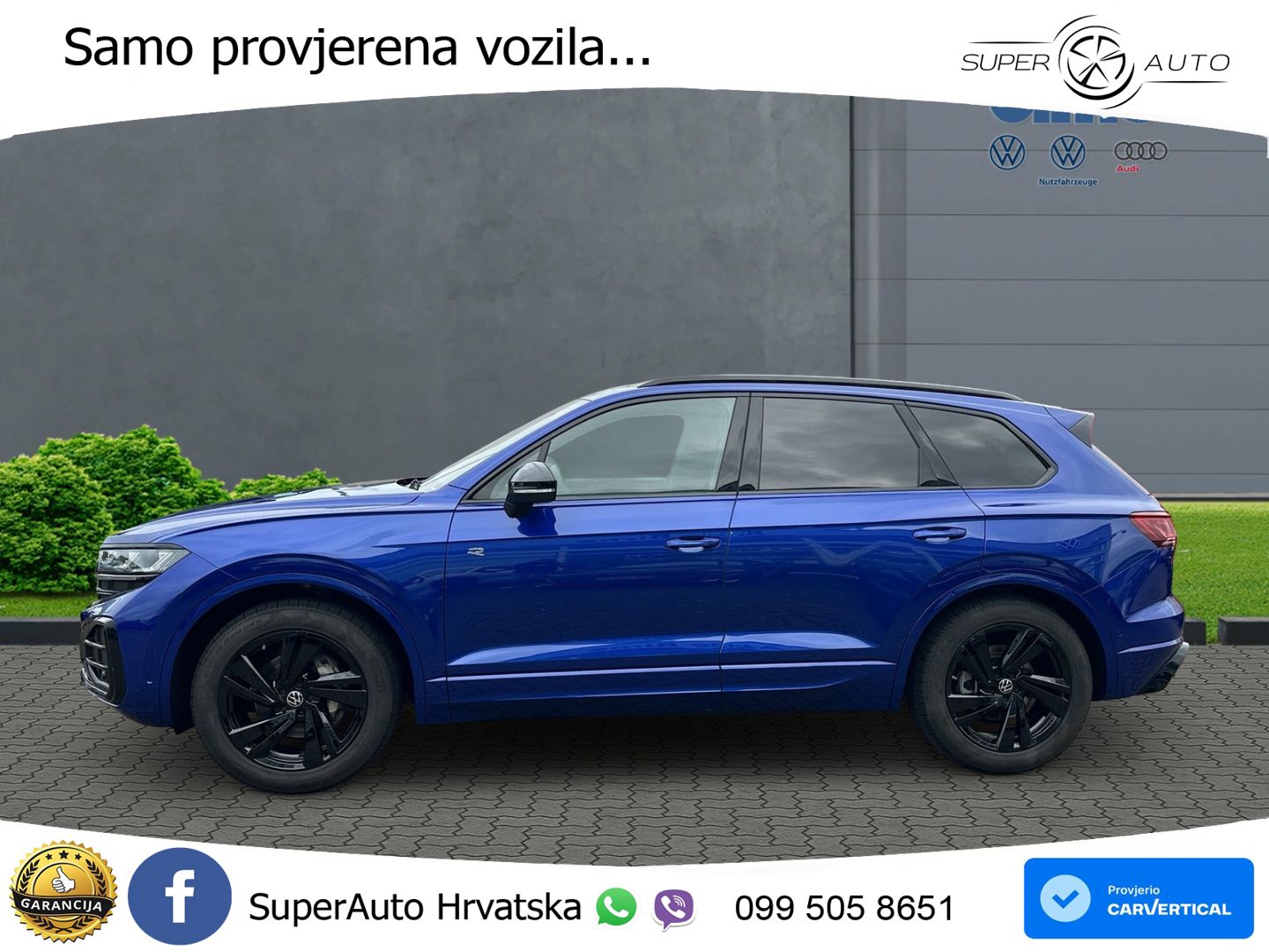 Volkswagen Touareg 3.0 V6 TDI (286 KS) 4MOTION Tiptronic R-Line ZRAČNI+ACC+GR SJED+KAM+PANO