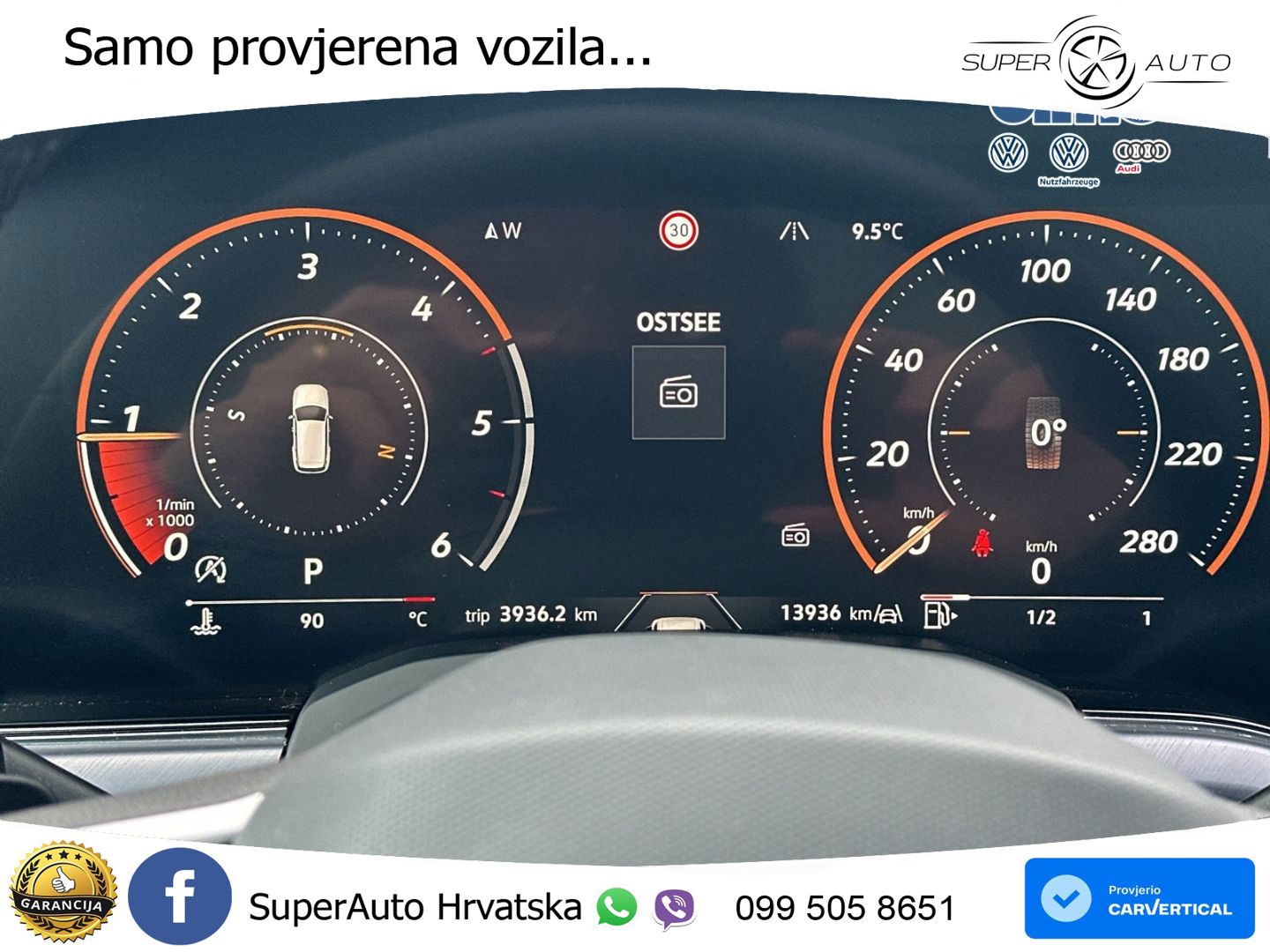 Volkswagen Touareg 3.0 V6 TDI (286 KS) 4MOTION Tiptronic R-Line ZRAČNI+ACC+GR SJED+KAM+PANO