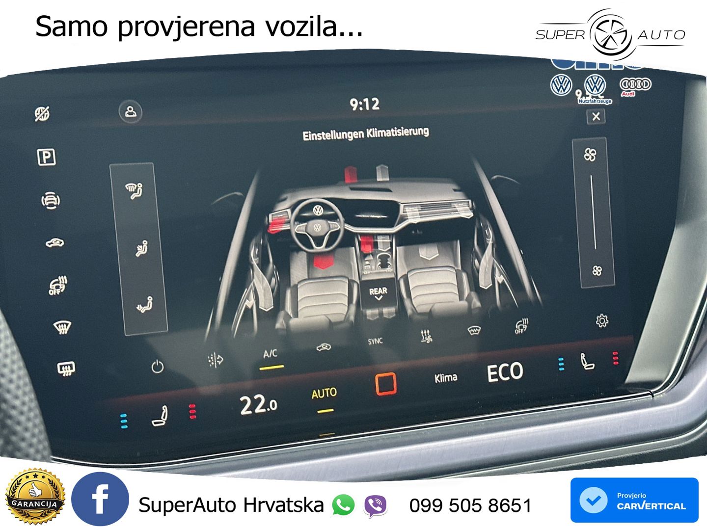 Volkswagen Touareg 3.0 V6 TDI (286 KS) 4MOTION Tiptronic R-Line ZRAČNI+ACC+GR SJED+KAM+PANO