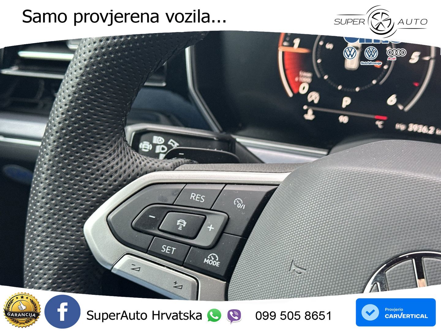 Volkswagen Touareg 3.0 V6 TDI (286 KS) 4MOTION Tiptronic R-Line ZRAČNI+ACC+GR SJED+KAM+PANO