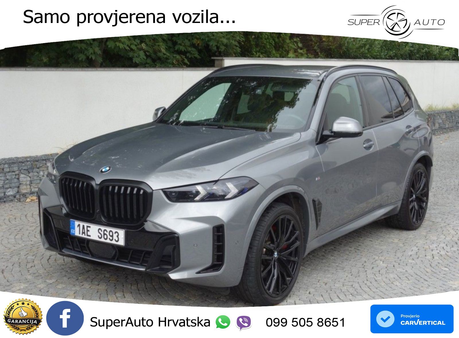 BMW X5 40d (352 KS) xDrive Steptronic M Sport ZRAČNI+ACC+4xGR SJED+KAM