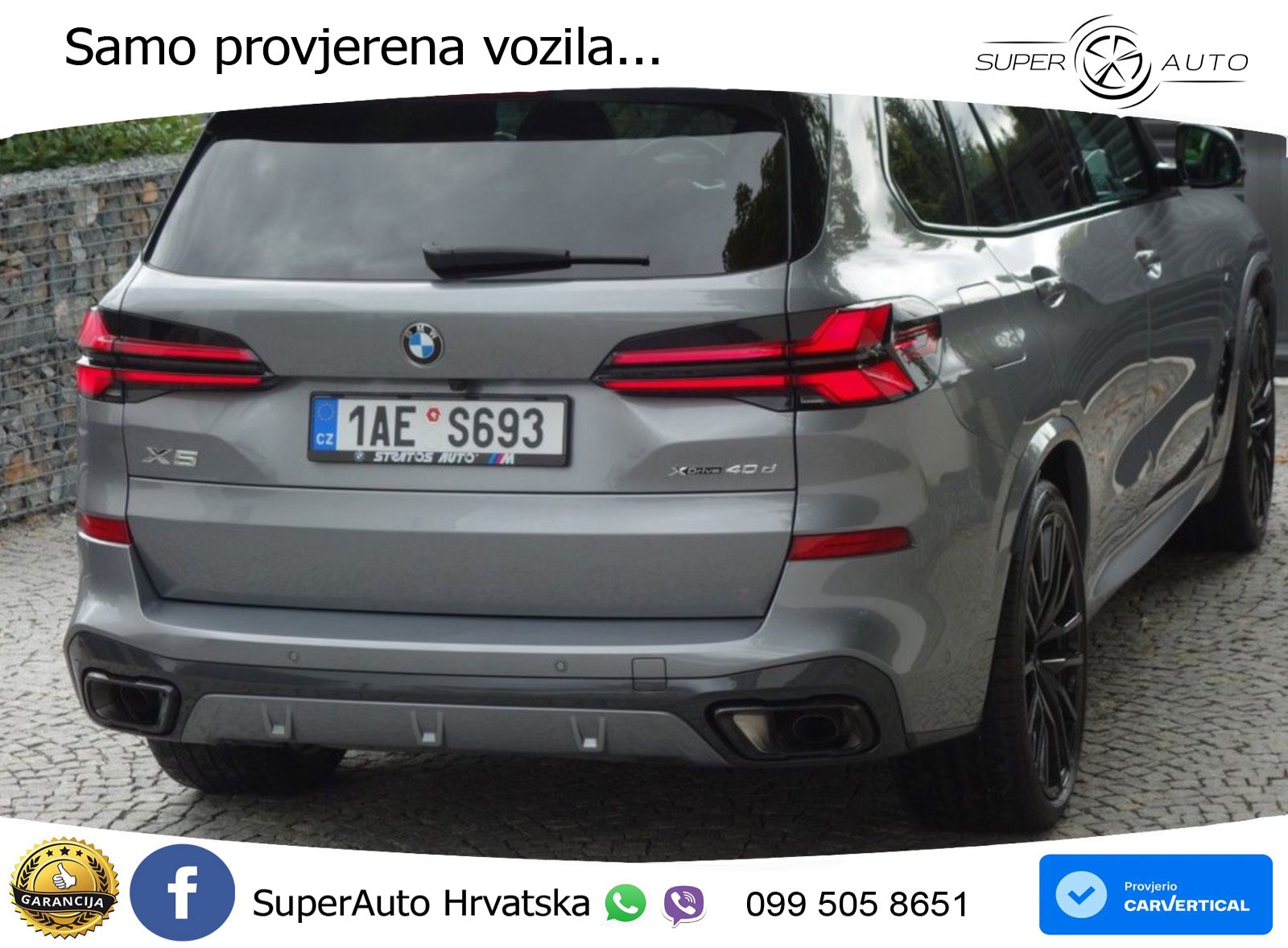 BMW X5 40d (352 KS) xDrive Steptronic M Sport ZRAČNI+ACC+4xGR SJED+KAM