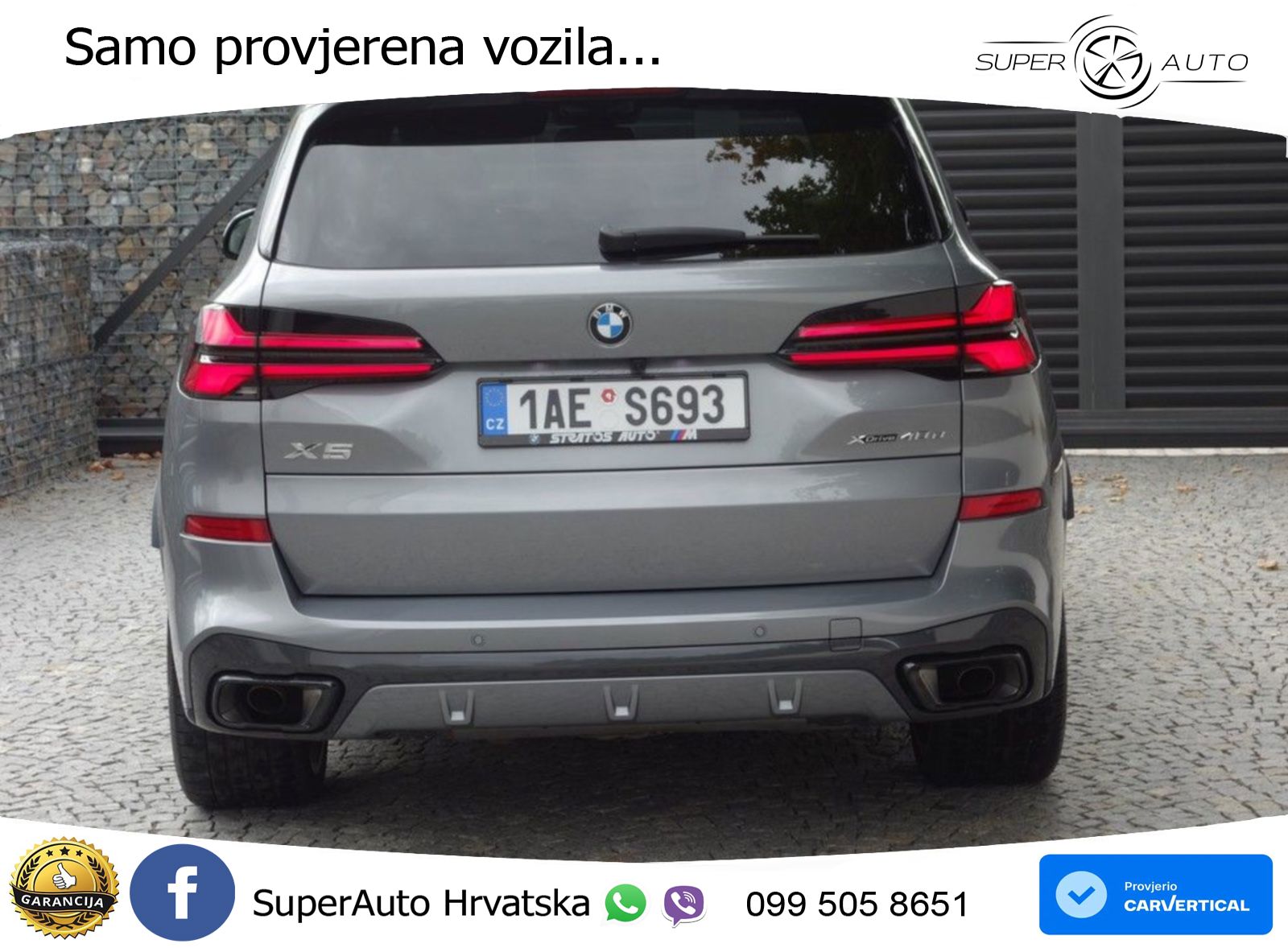 BMW X5 40d (352 KS) xDrive Steptronic M Sport ZRAČNI+ACC+4xGR SJED+KAM