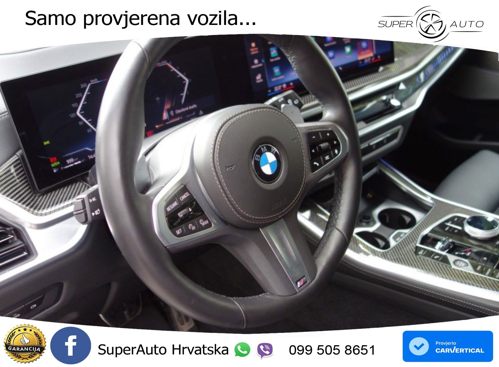 BMW X5 40d (352 KS) xDrive Steptronic M Sport ZRAČNI+ACC+4xGR SJED+KAM