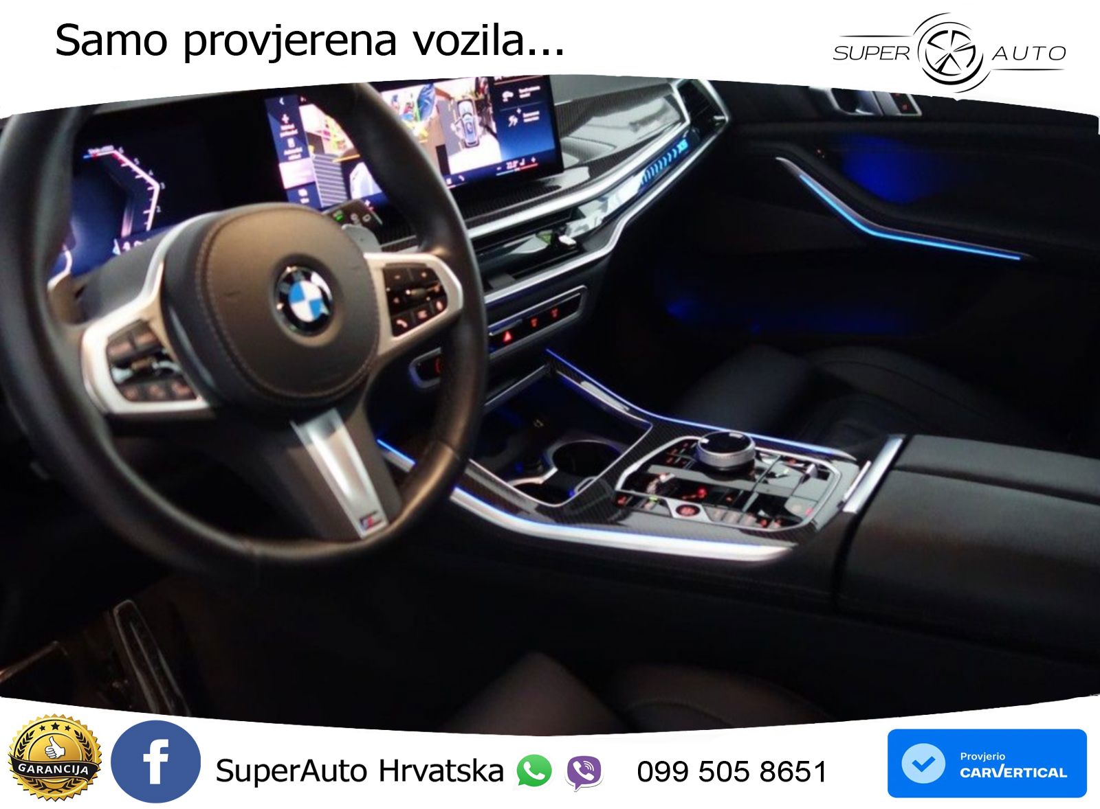 BMW X5 40d (352 KS) xDrive Steptronic M Sport ZRAČNI+ACC+4xGR SJED+KAM