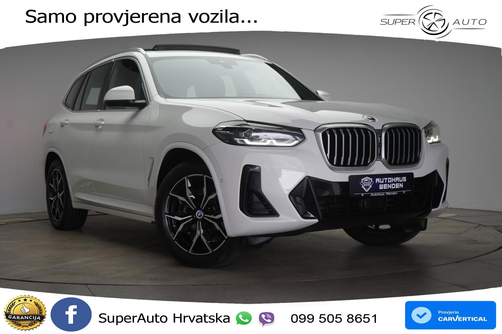 BMW X3 20d xDrive Steptronic M Sport ACC+GR SJED+360+PANO
