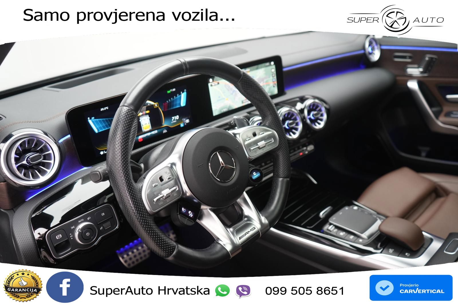 Mercedes-Benz AMG A 35 4MATIC AMG SPEEDSHIFT DCT ACC+HEAD+GR SJED+360+PANO