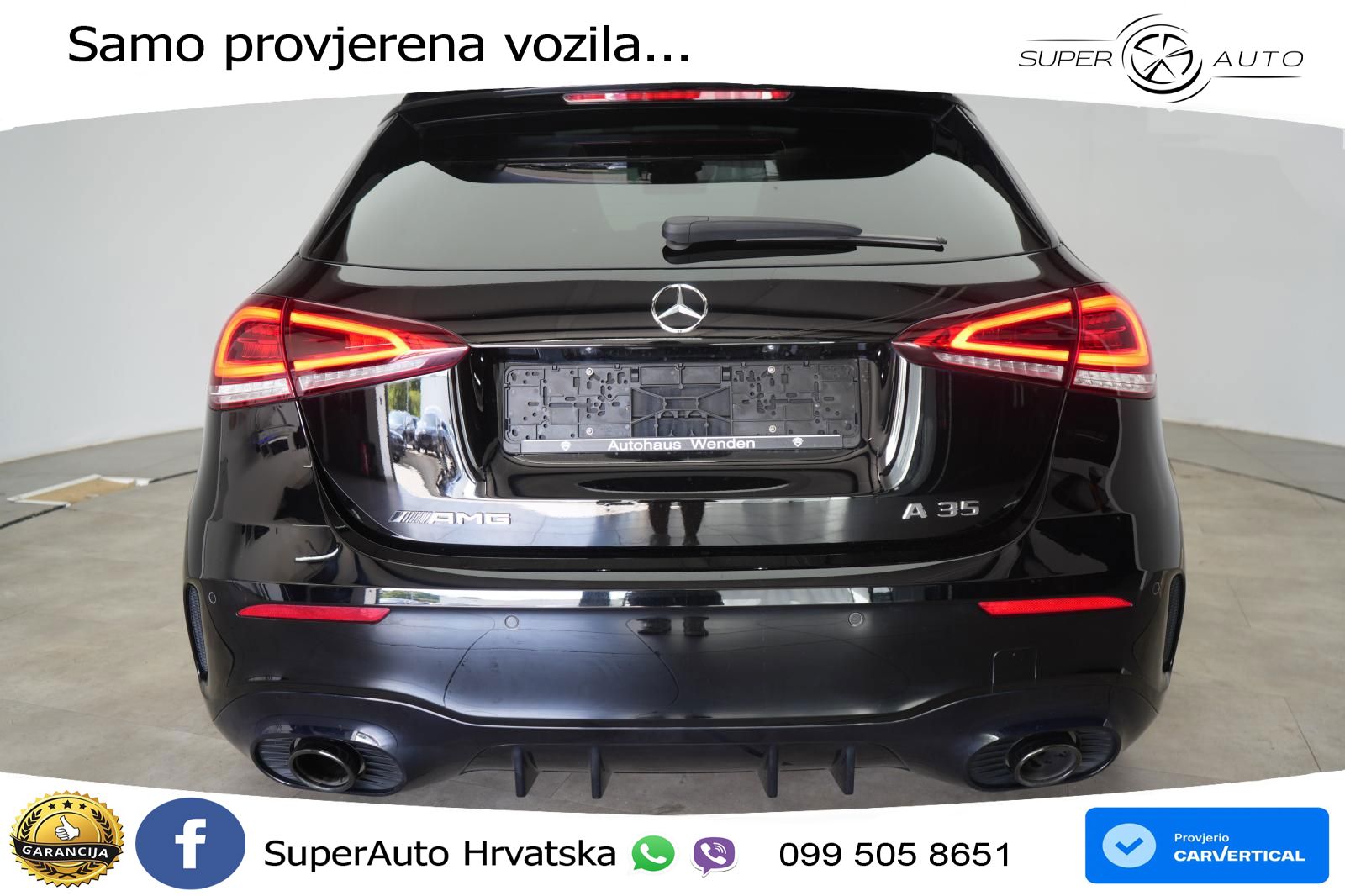 Mercedes-Benz AMG A 35 4MATIC AMG SPEEDSHIFT DCT ACC+HEAD+GR SJED+360+PANO