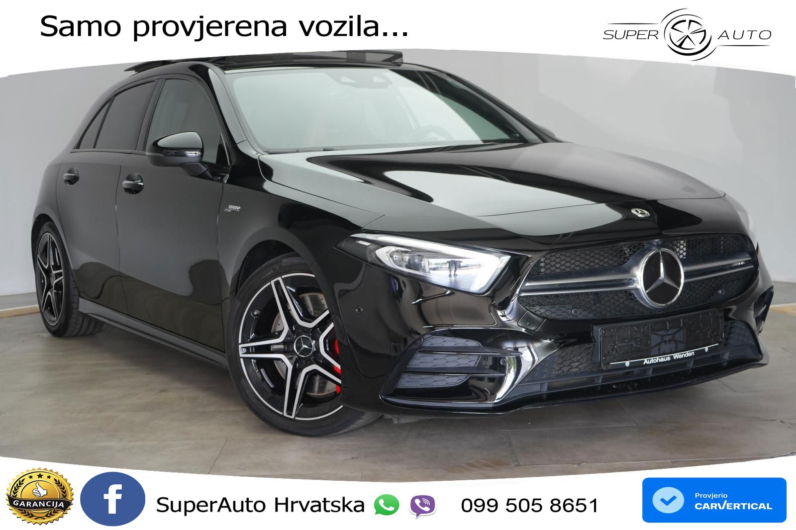 Mercedes-Benz AMG A 35 4MATIC AMG SPEEDSHIFT DCT ACC+HEAD+GR SJED+360+PANO
