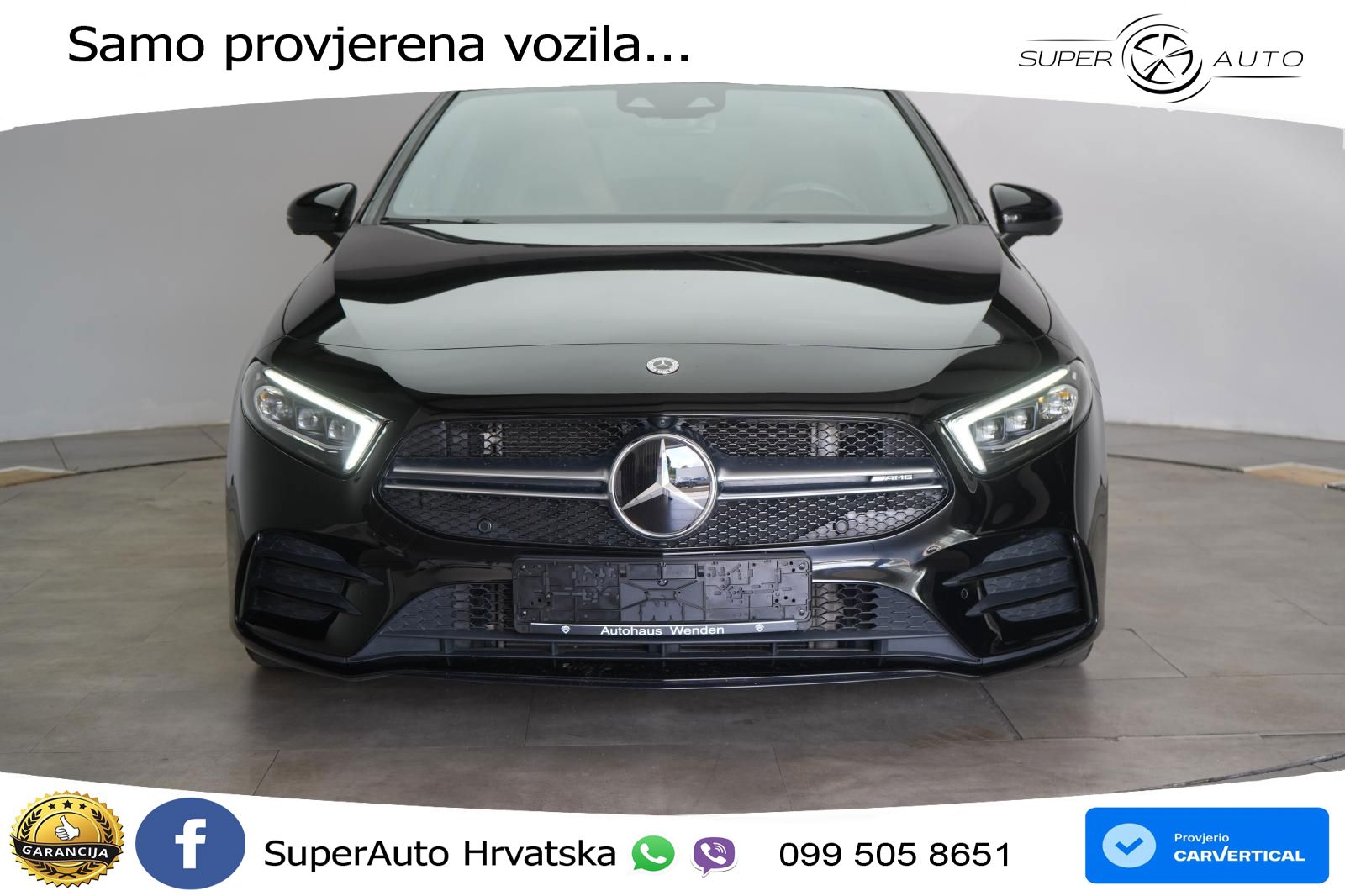 Mercedes-Benz AMG A 35 4MATIC AMG SPEEDSHIFT DCT ACC+HEAD+GR SJED+360+PANO