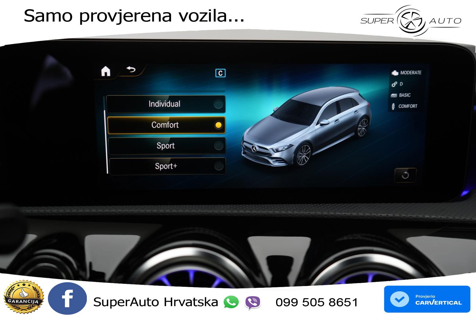 Mercedes-Benz AMG A 35 4MATIC AMG SPEEDSHIFT DCT ACC+HEAD+GR SJED+360+PANO
