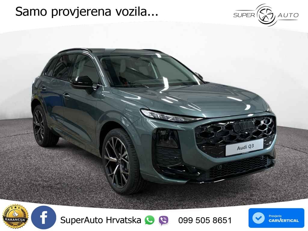 Audi Q3 1.5 TFSIe (272 KS) S tronic S line LED+GR SJED+ACC