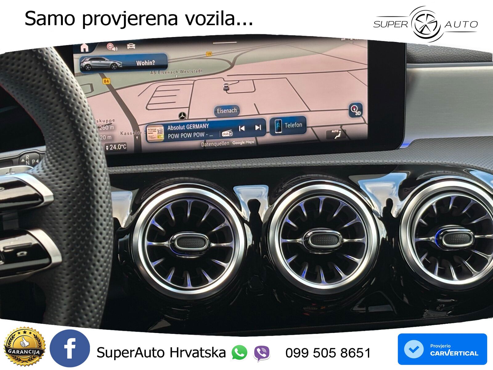 Mercedes-Benz A 200d 8G-DCT AMG LED+GR SJED+ACC