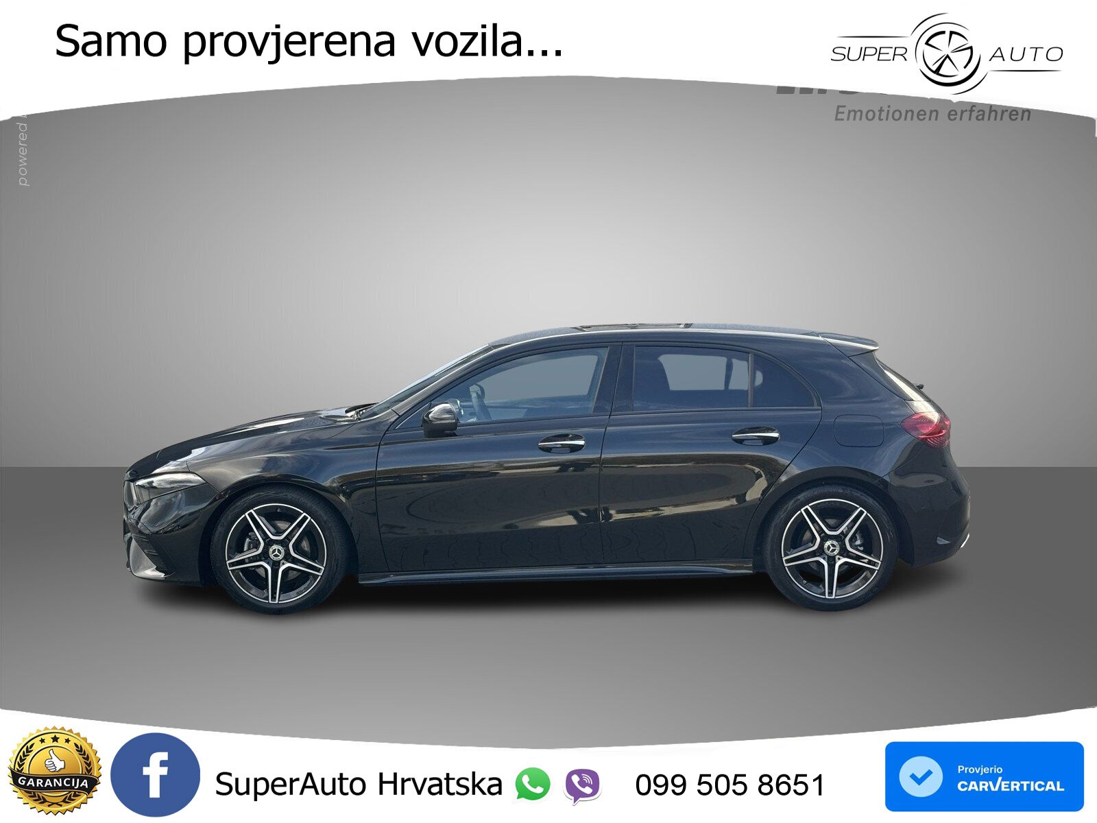 Mercedes-Benz A 200d 8G-DCT AMG LED+GR SJED+ACC