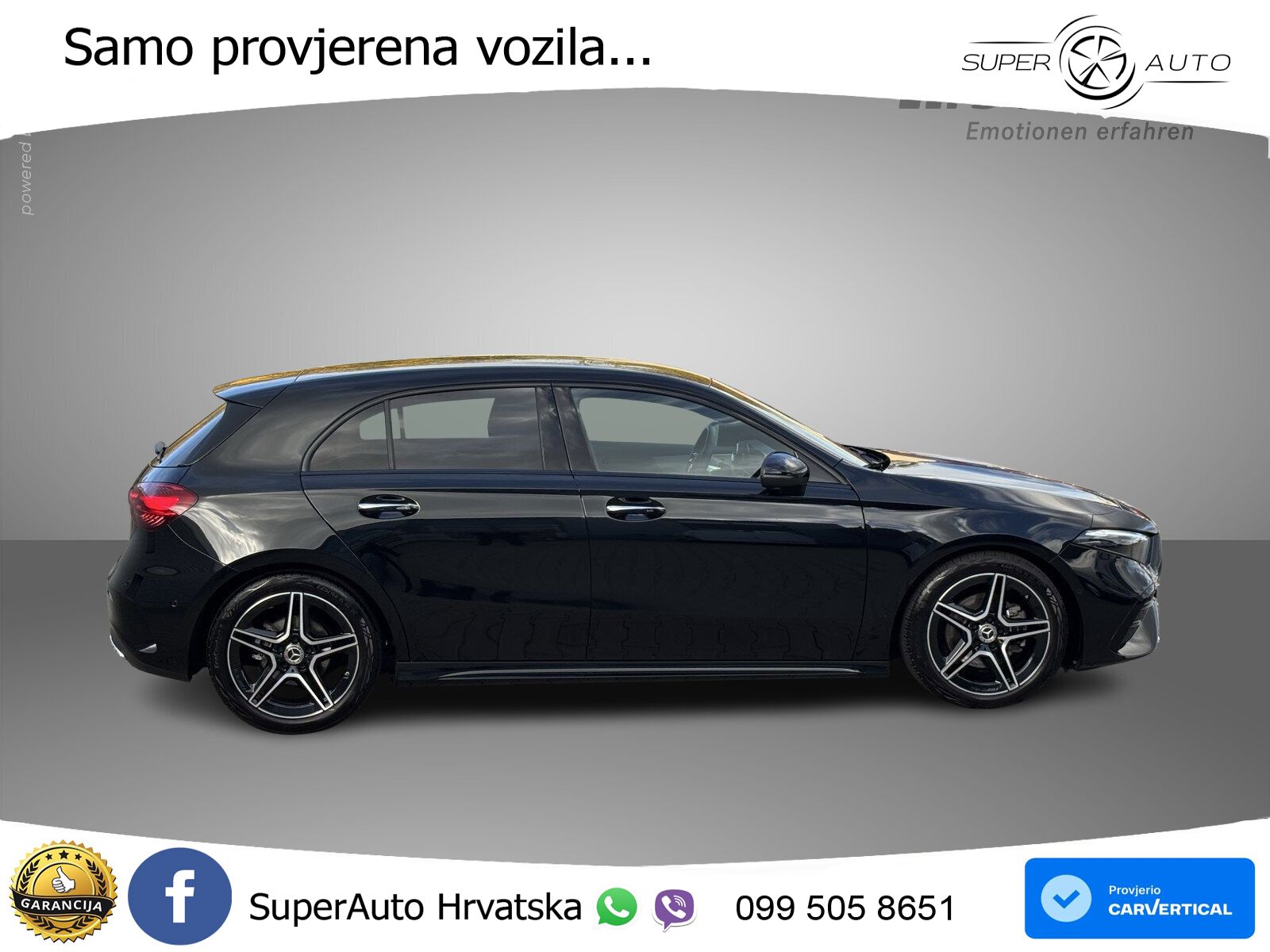 Mercedes-Benz A 200d 8G-DCT AMG LED+GR SJED+ACC