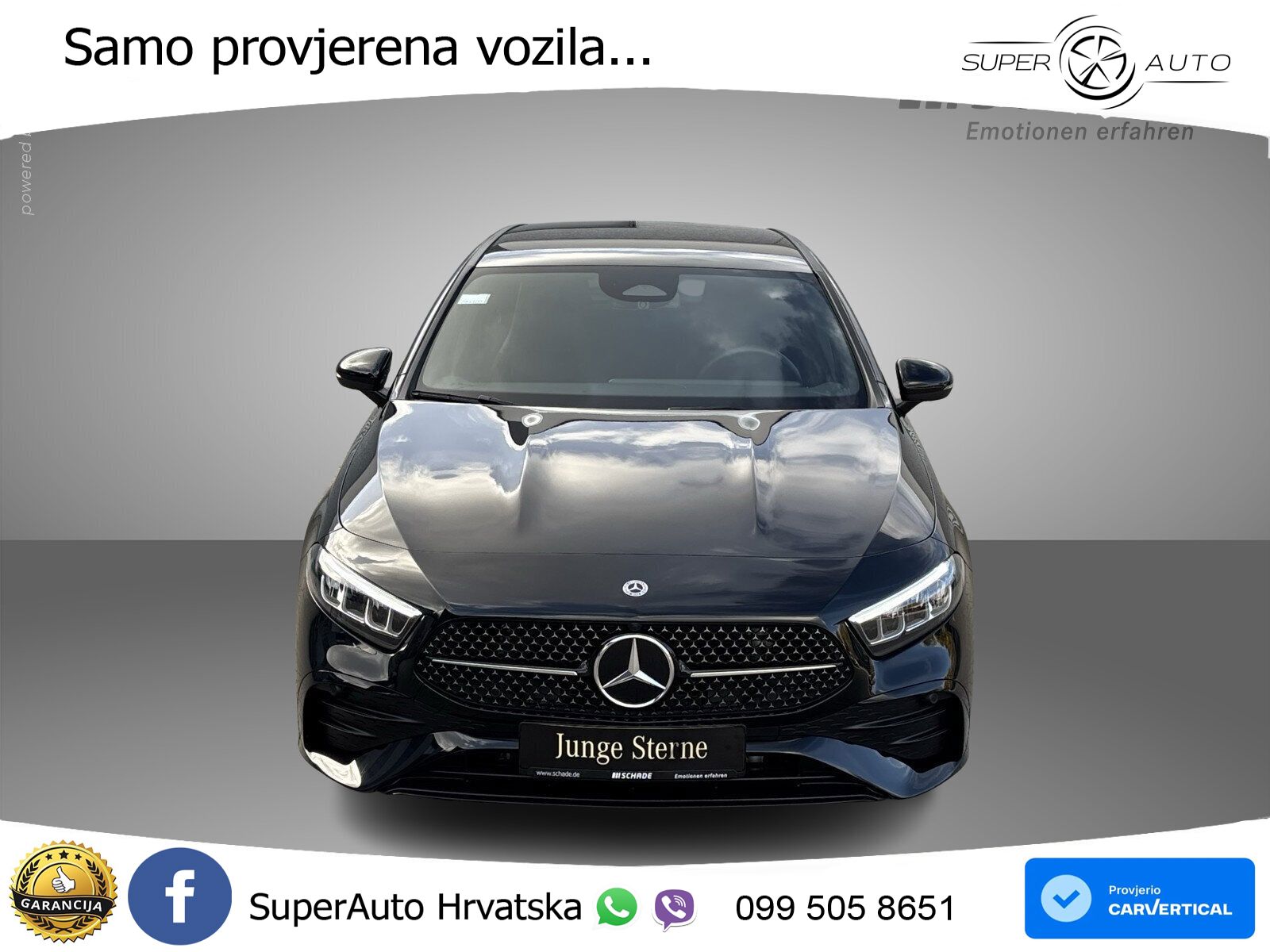 Mercedes-Benz A 200d 8G-DCT AMG LED+GR SJED+ACC