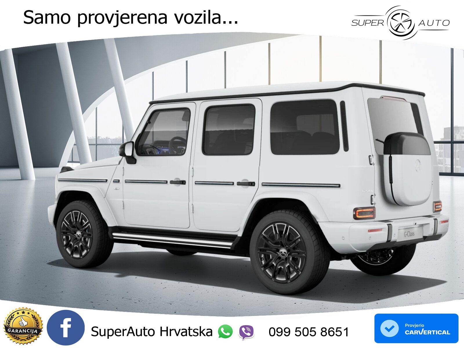 Mercedes G 580 EQ Long 116 kWh (587 KS) 4MATIC Superior