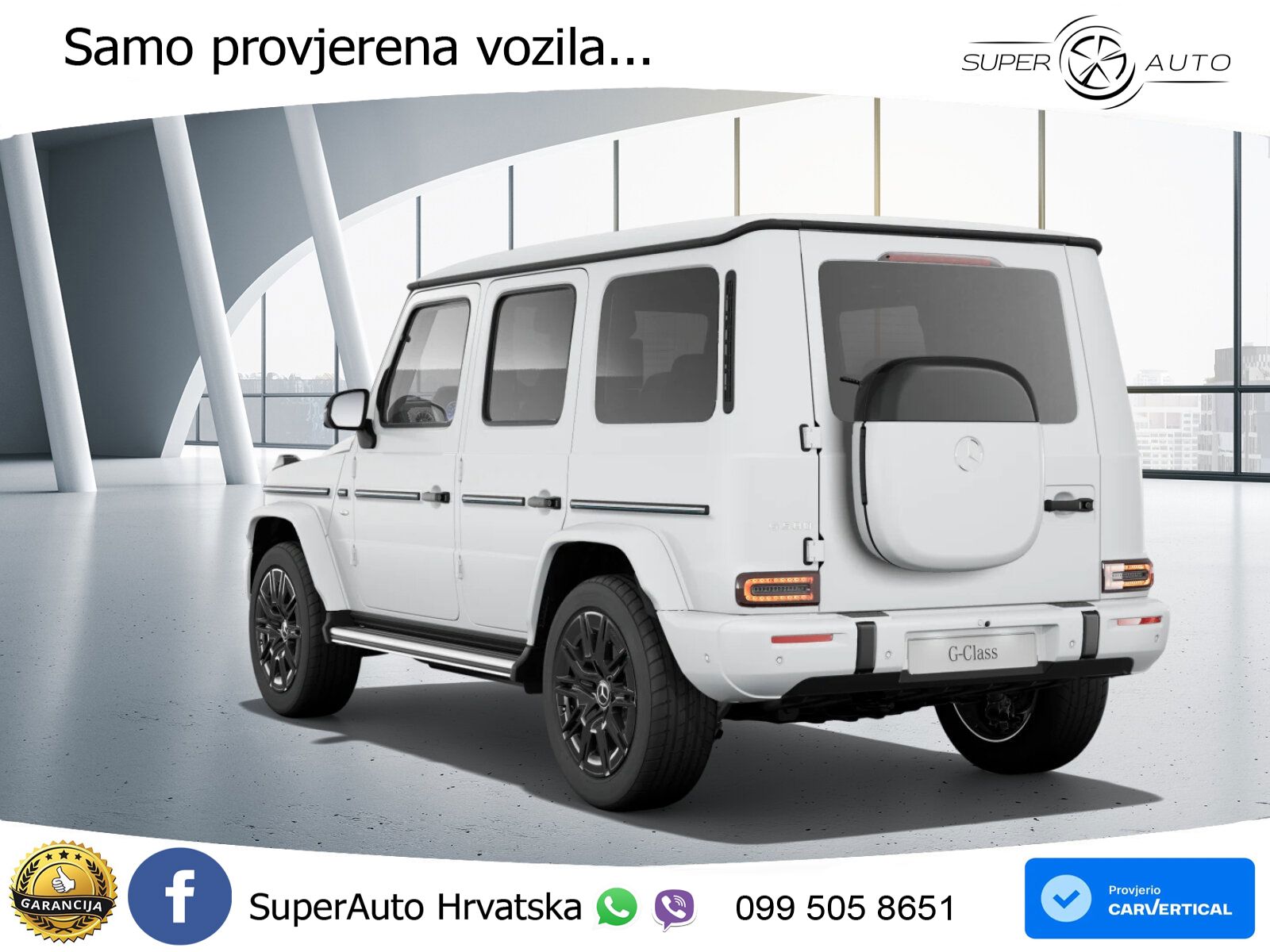 Mercedes G 580 EQ Long 116 kWh (587 KS) 4MATIC Superior