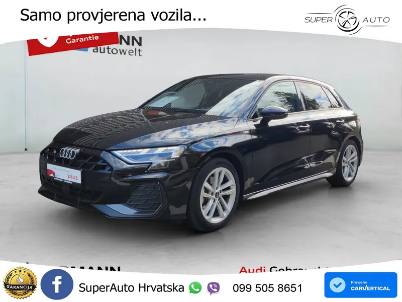 Audi A3 35 TFSI (150 KS) S tronic S line LED+GR SJED+ACC