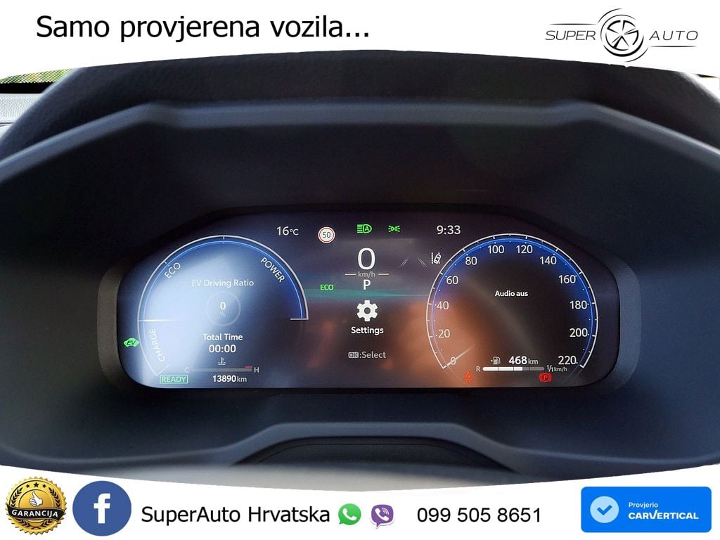Toyota RAV4 2.5 (218 KS) Hybrid eCVT LED+GR SJED+ACC