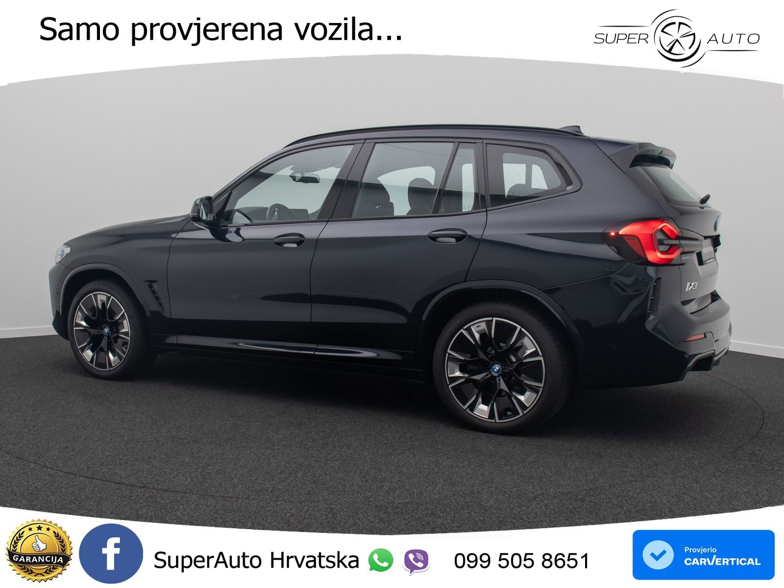 BMW iX3 80 kWh (286 KS) LED+GR SJED+ACC