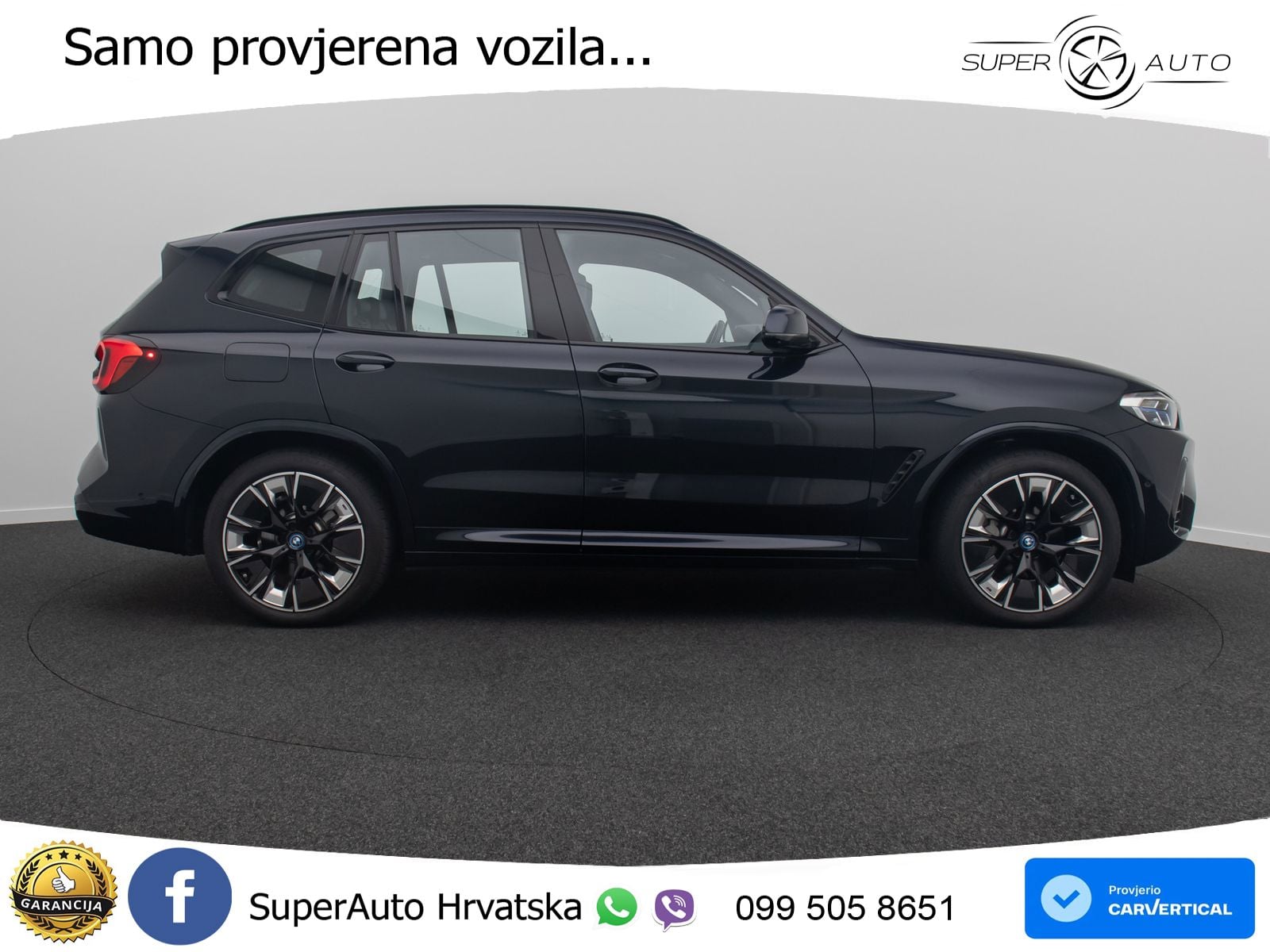 BMW iX3 80 kWh (286 KS) LED+GR SJED+ACC