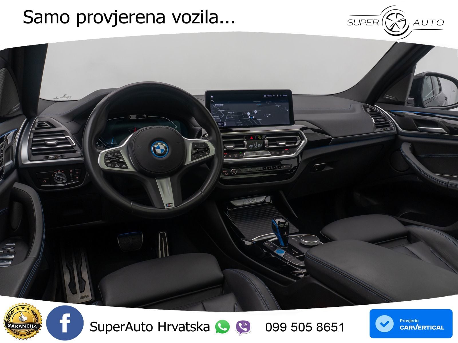 BMW iX3 80 kWh (286 KS) LED+GR SJED+ACC