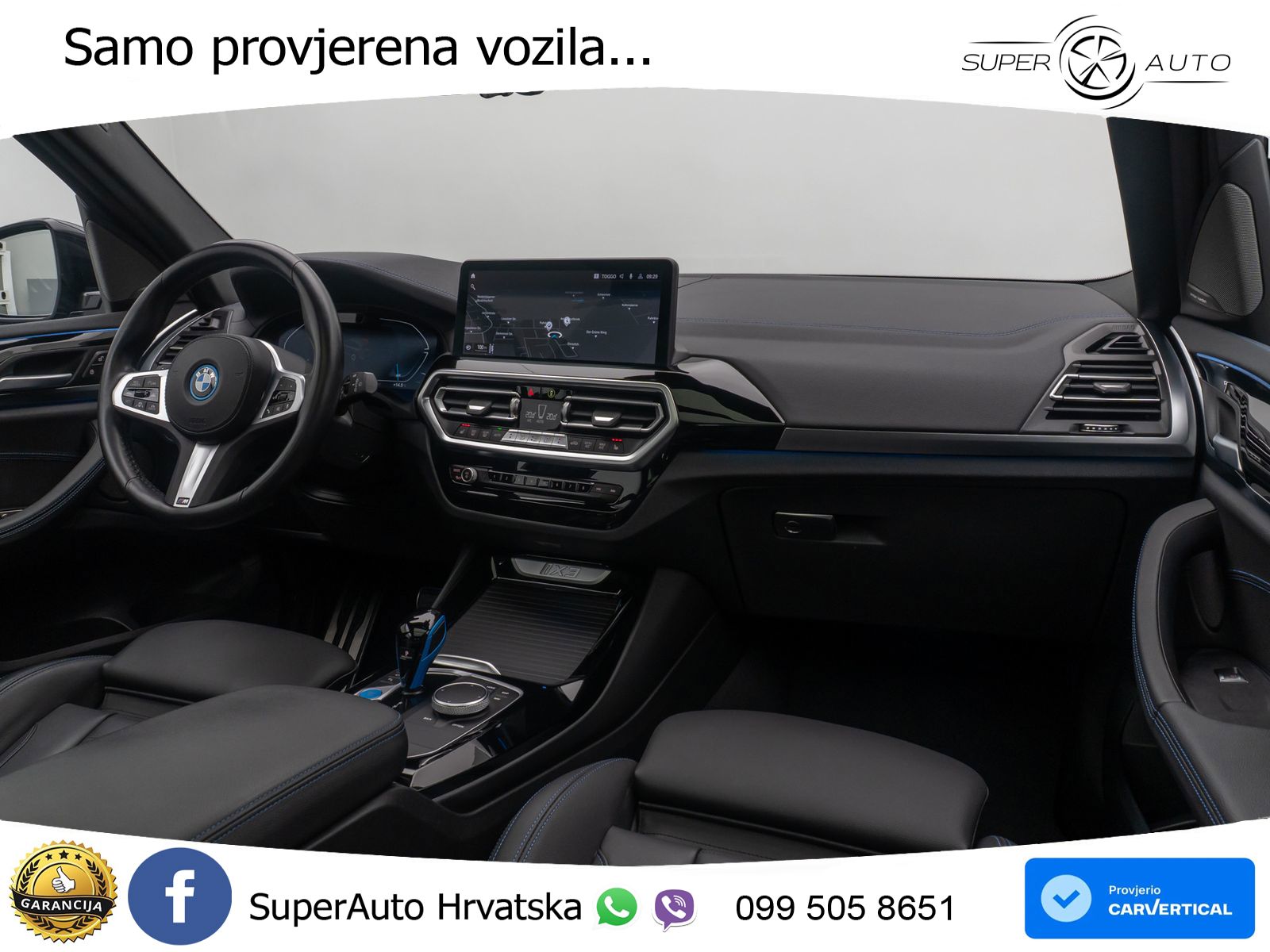 BMW iX3 80 kWh (286 KS) LED+GR SJED+ACC