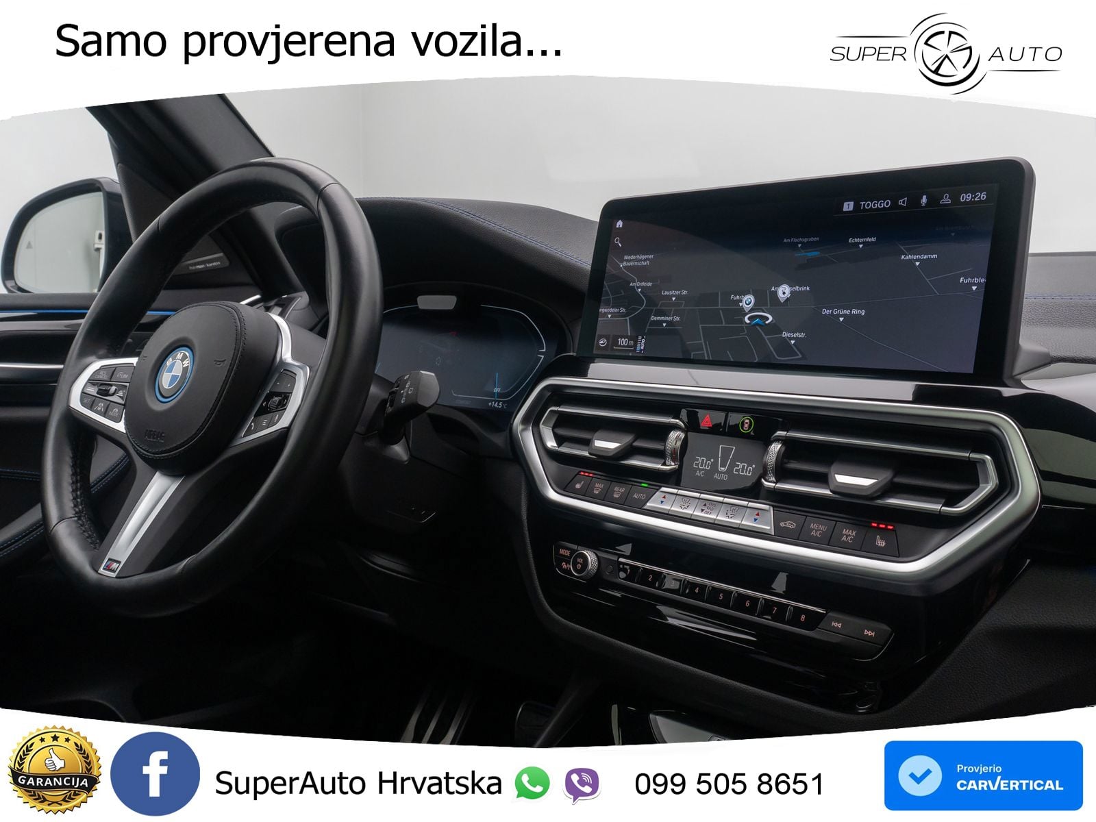 BMW iX3 80 kWh (286 KS) LED+GR SJED+ACC