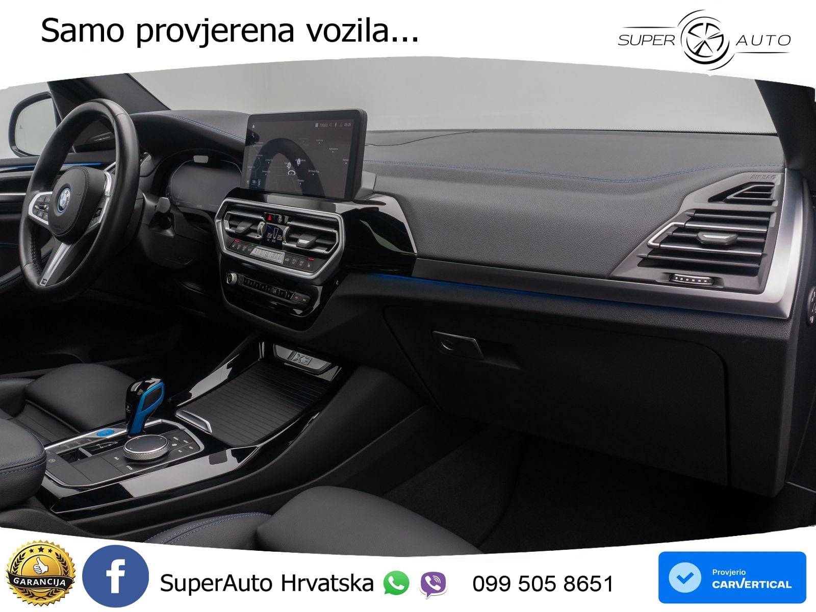 BMW iX3 80 kWh (286 KS) LED+GR SJED+ACC