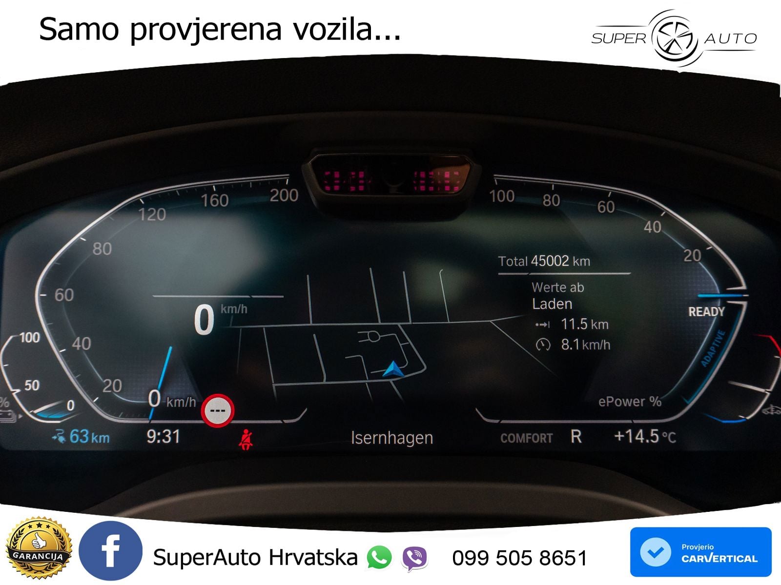 BMW iX3 80 kWh (286 KS) LED+GR SJED+ACC