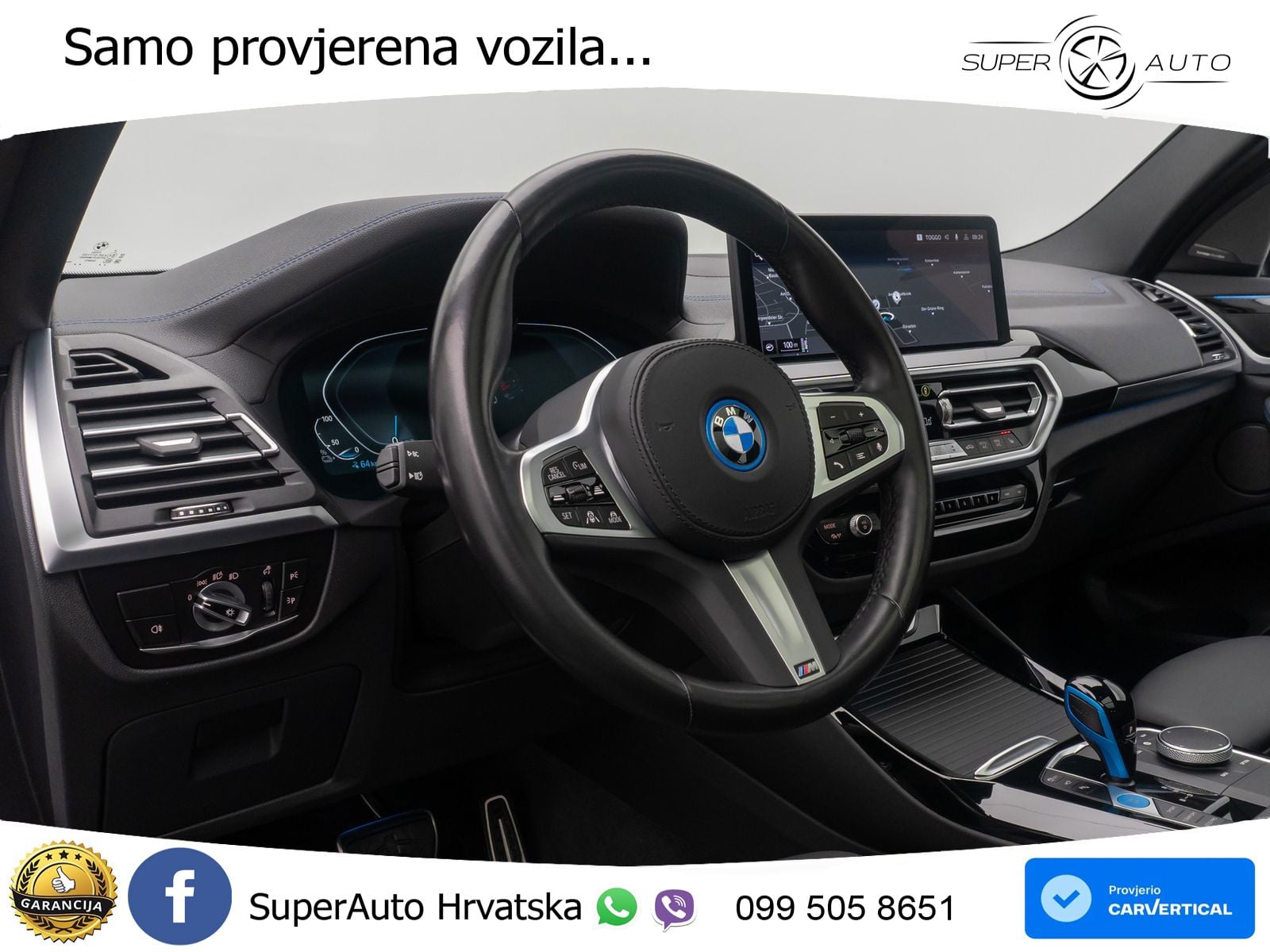 BMW iX3 80 kWh (286 KS) LED+GR SJED+ACC