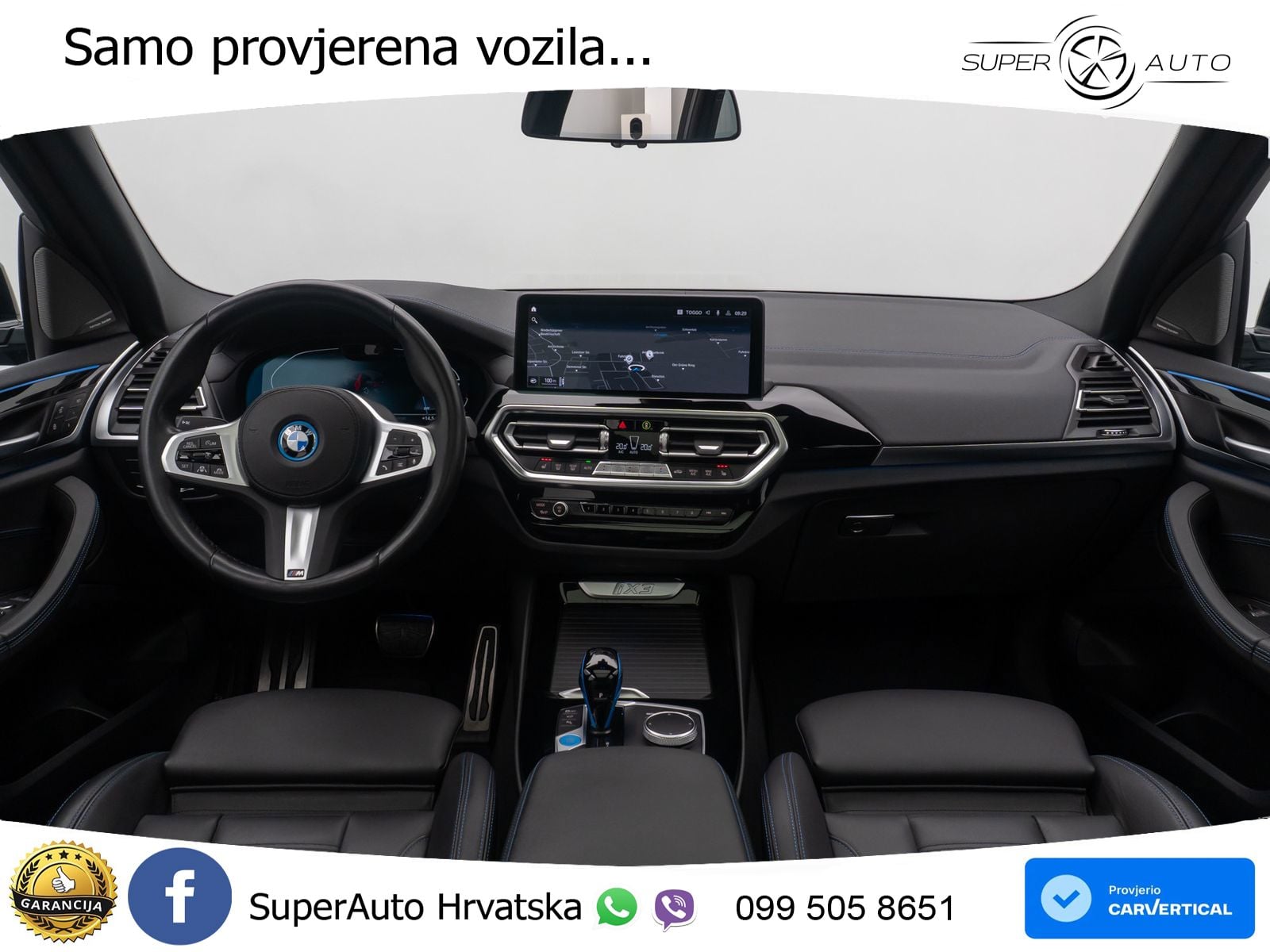 BMW iX3 80 kWh (286 KS) LED+GR SJED+ACC