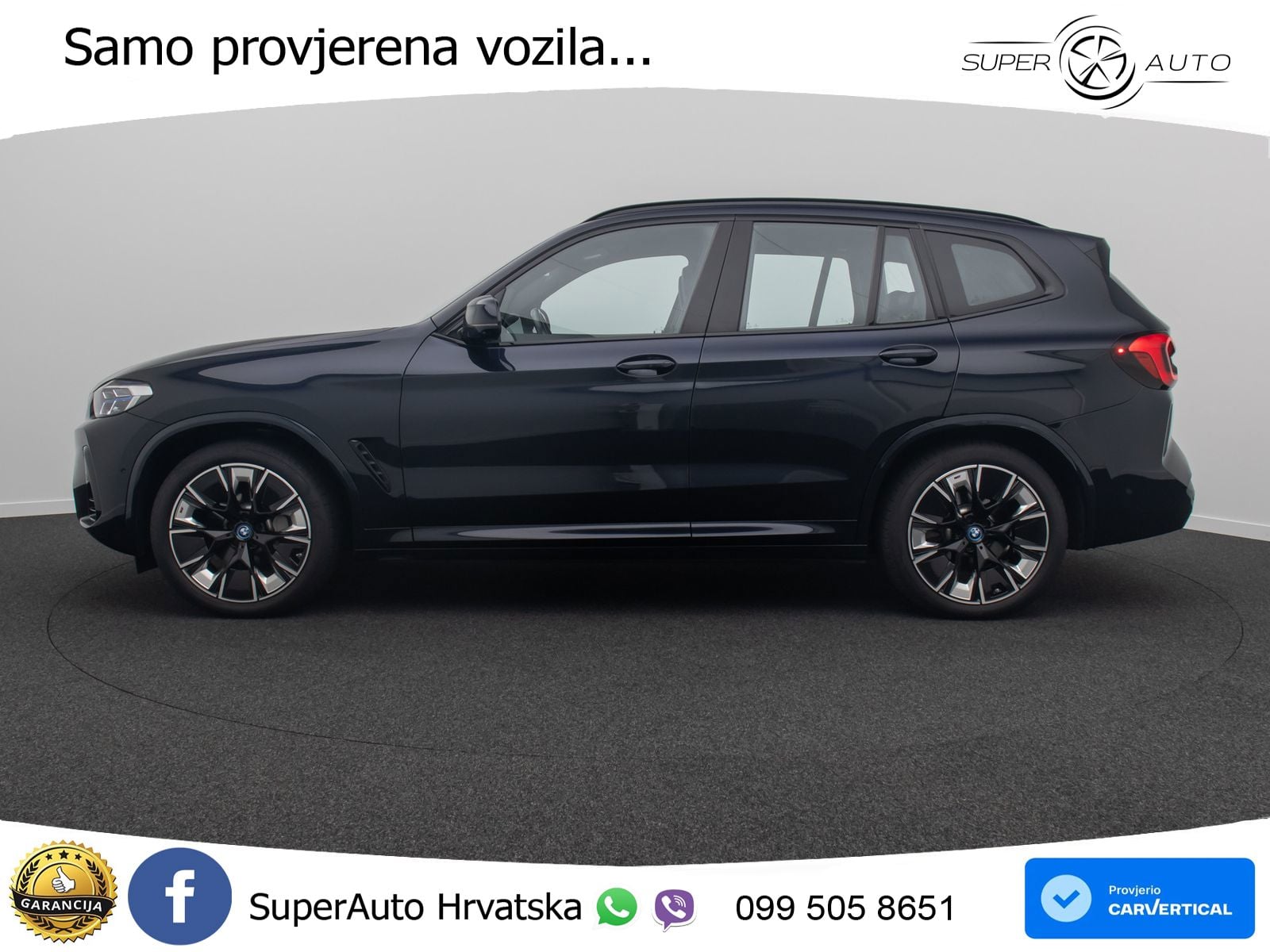 BMW iX3 80 kWh (286 KS) LED+GR SJED+ACC