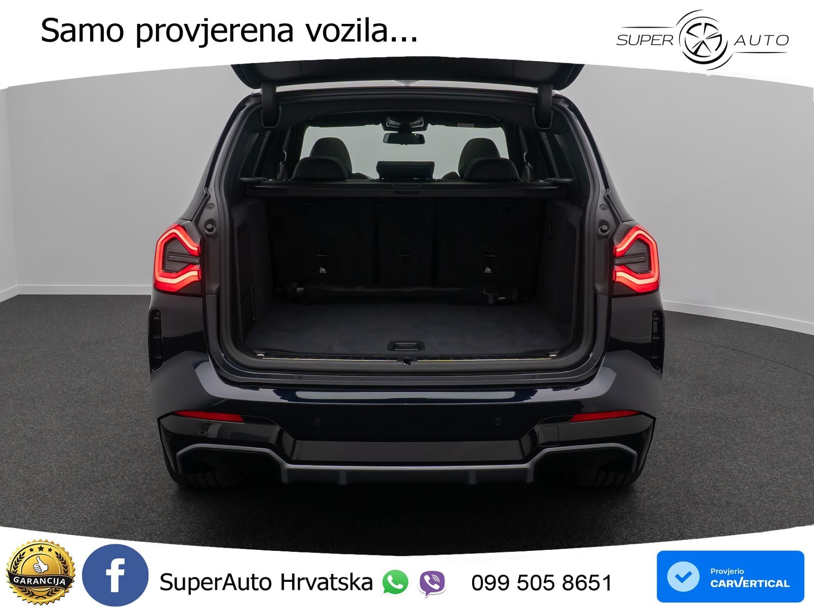 BMW iX3 80 kWh (286 KS) LED+GR SJED+ACC